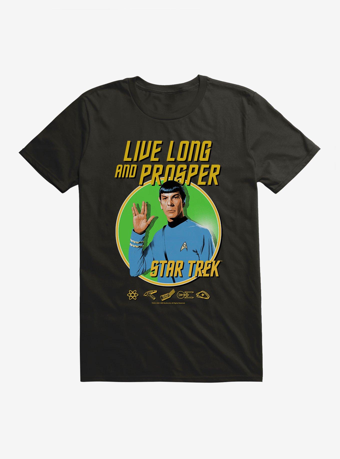 Star Trek Live Long And Prosper T-Shirt | Trending Graphic Tee For Fans