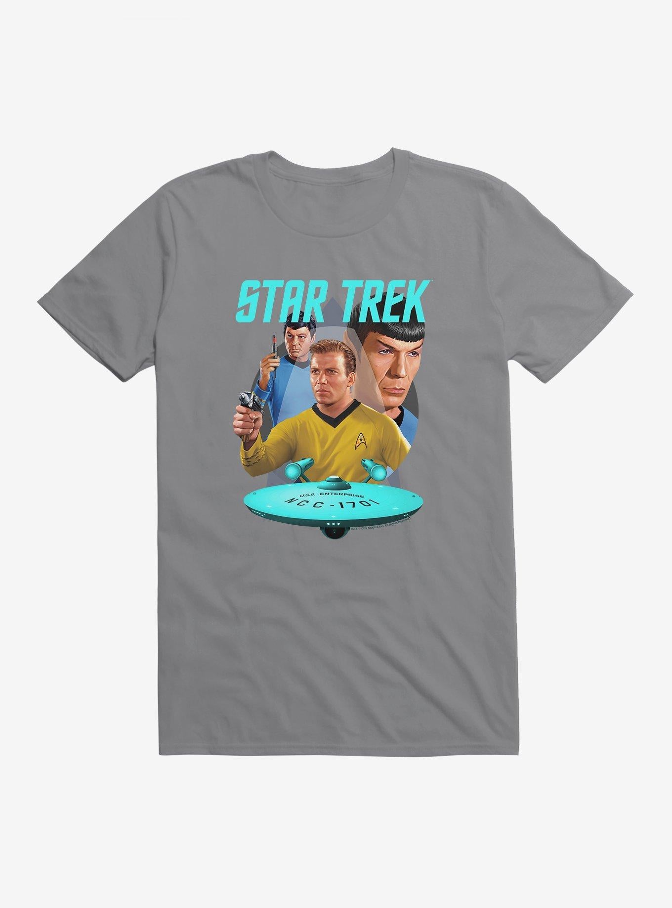 Star Trek Classic Crew T-Shirt | Trending Graphic Tee For Fans