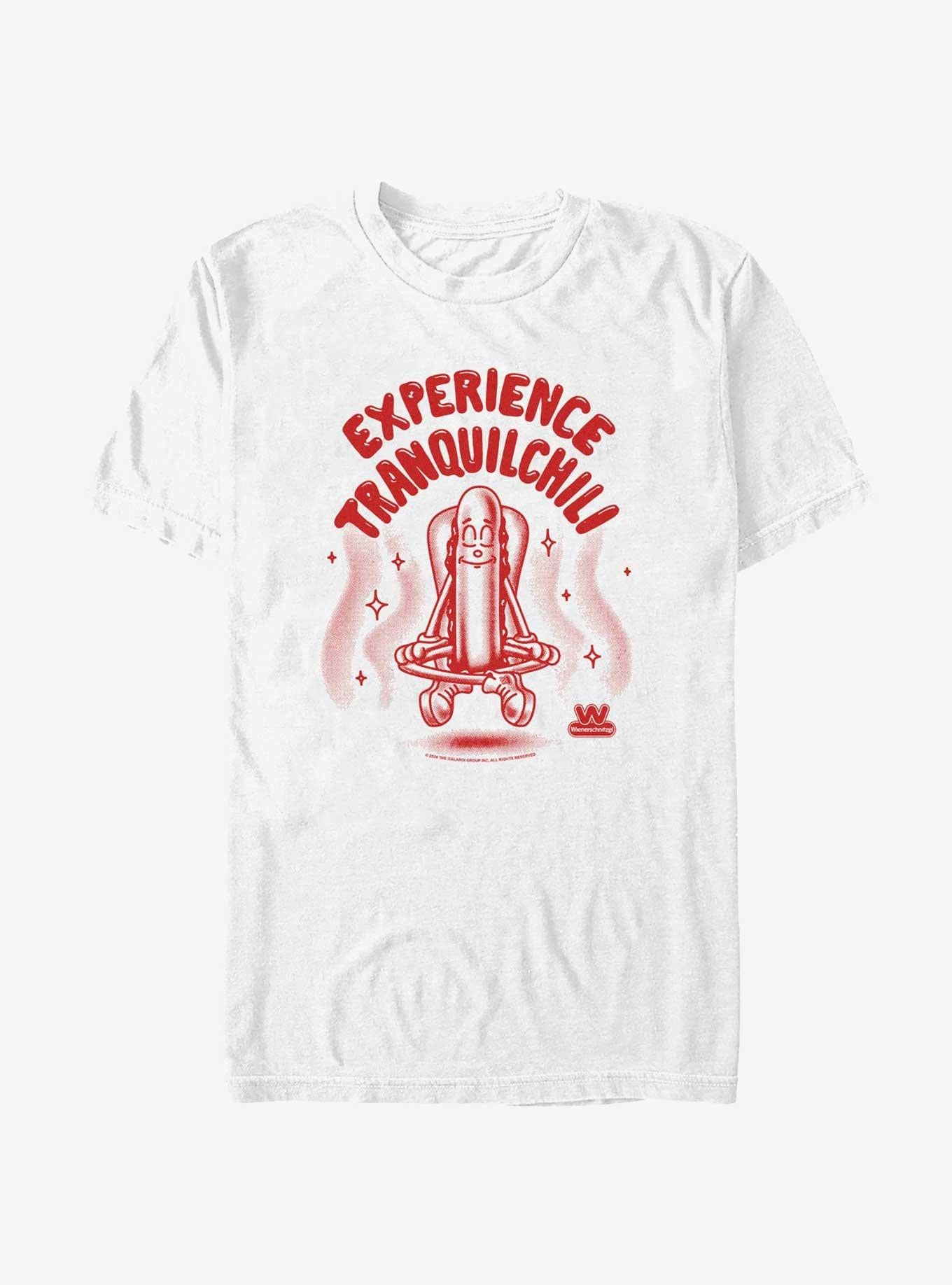 Wienerschnitzel Experience Tranquilchili T-Shirt | Trending Graphic Tee For Fans
