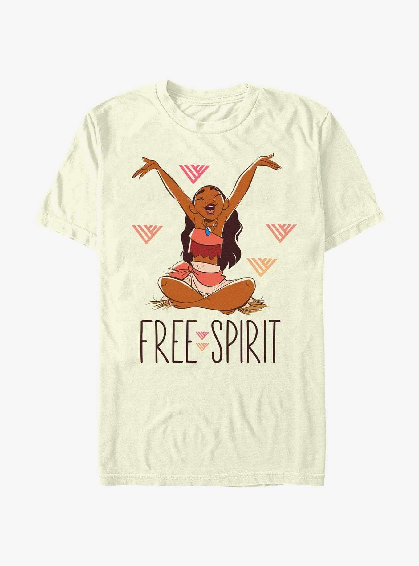 Disney Moana Free Spirit T-Shirt | Trending Graphic Tee For Fans