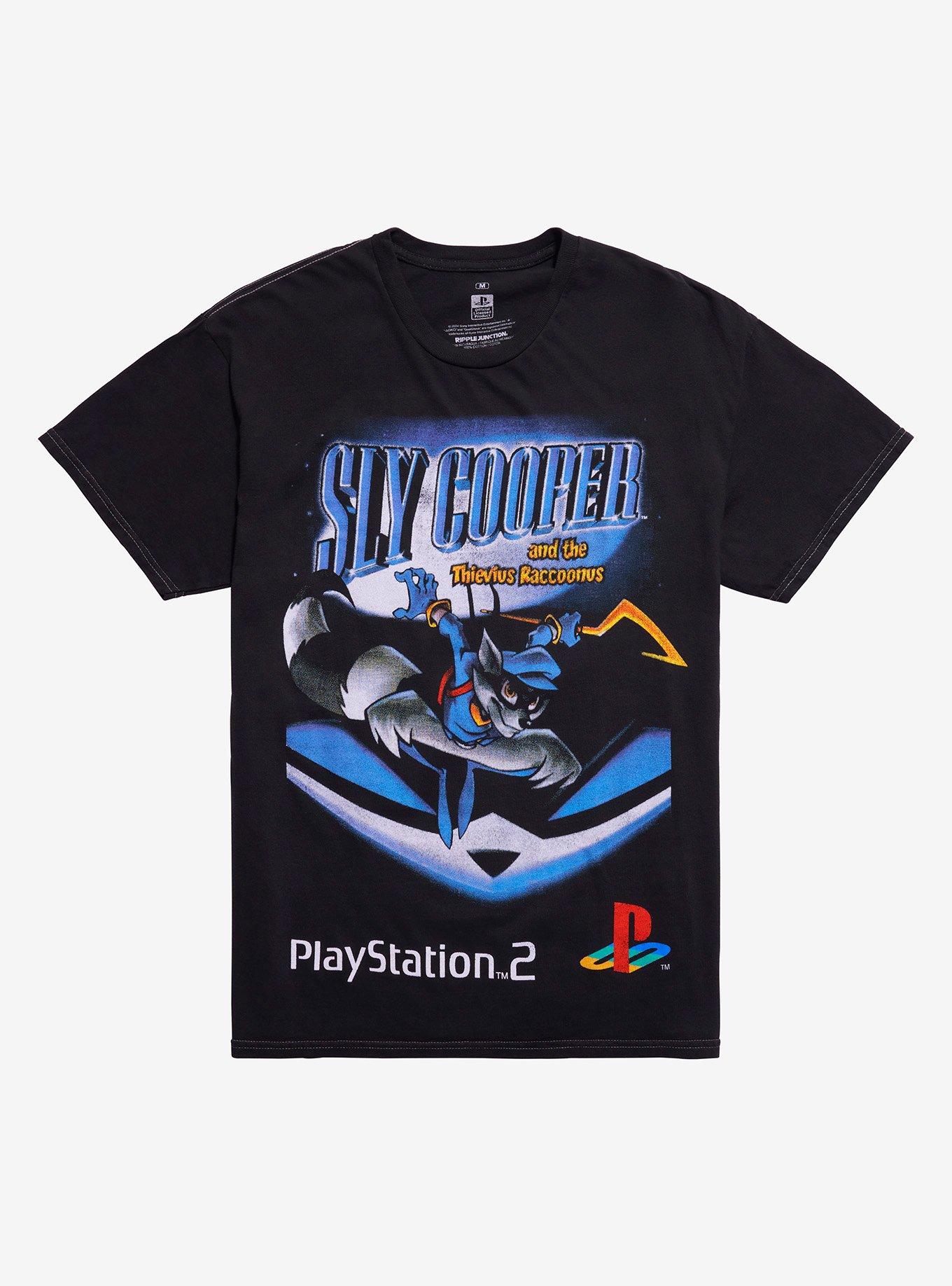 PlayStation 2 Sly Cooper And The Thievius Raccoonus T-Shirt | Trending Graphic Tee For Fans