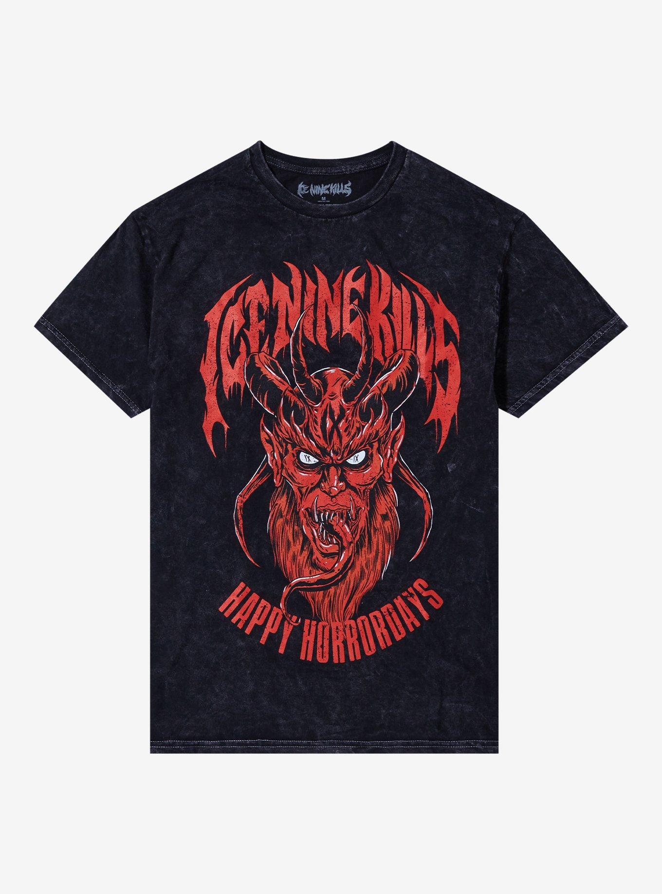 Ice Nine Kills Happy Horrordays Krampus T-Shirt | Trending Graphic Tee For Fans