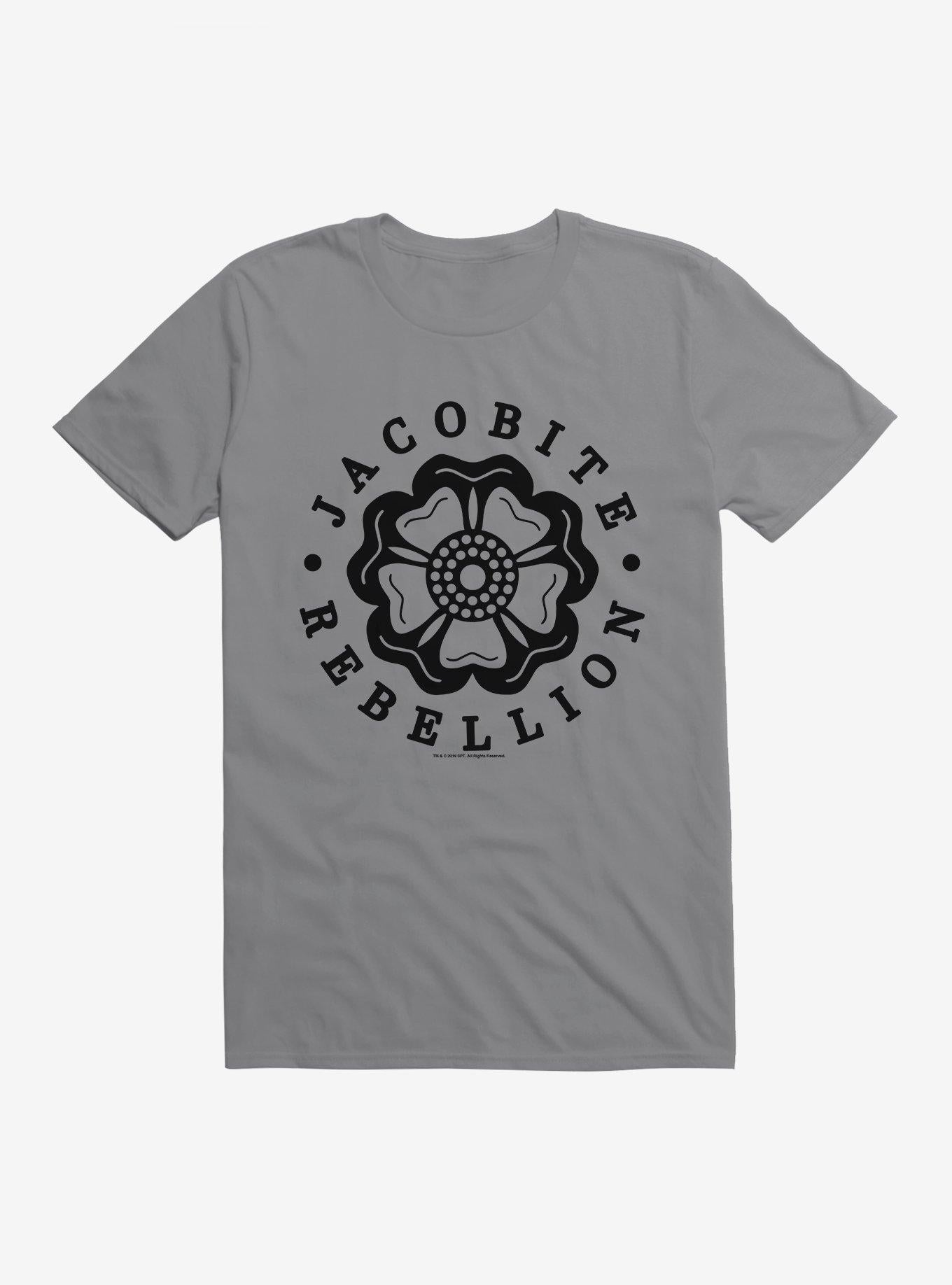 Outlander Jacobite Rebellion Emblem T-Shirt | Trending Graphic Tee For Fans