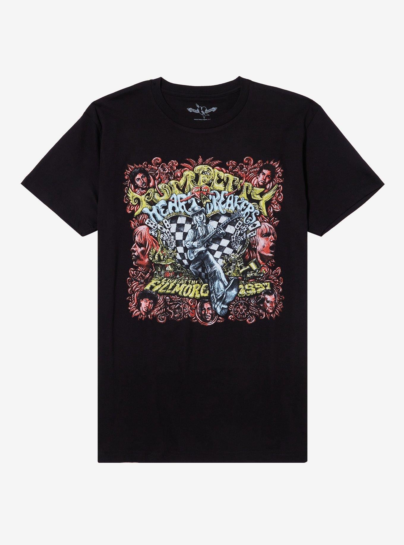 Tom Petty And The Heartbreakers Live At The Fillmore 1997 Album Cover T-Shirt | Trending Graphic Tee For Fans