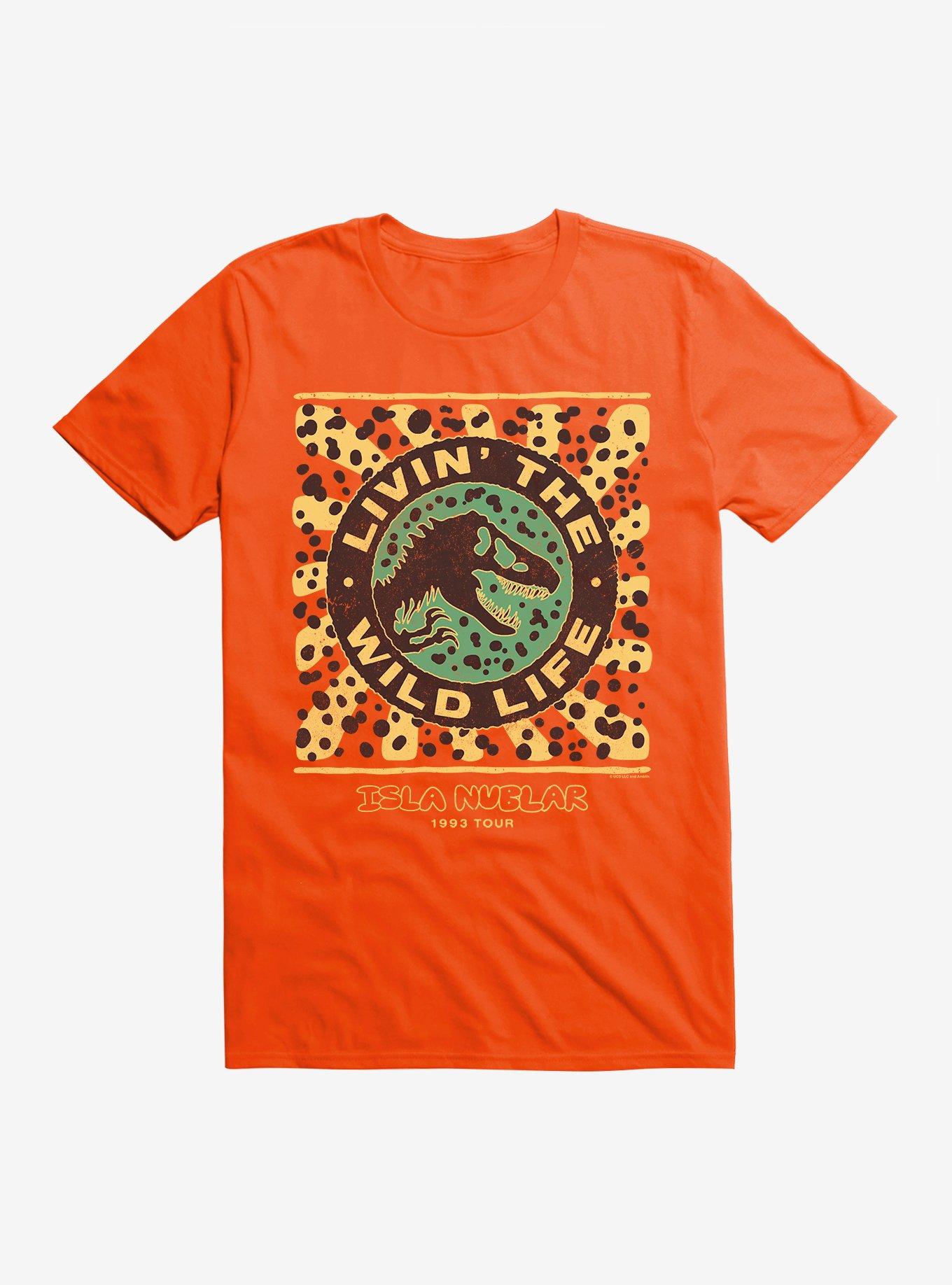 Jurassic Park Livin' The Wild Life T-Shirt | Trending Graphic Tee For Fans