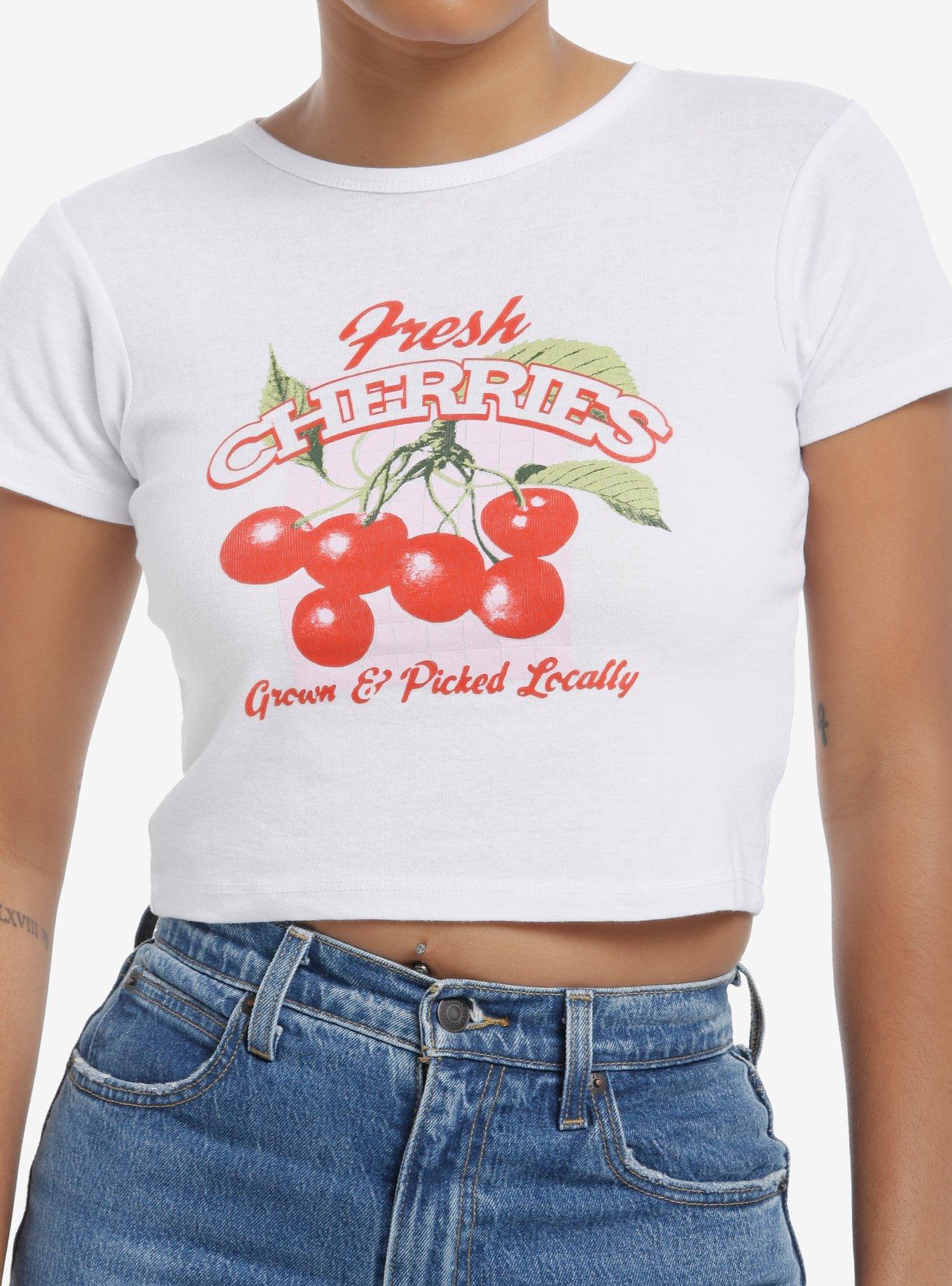 Fresh Cherries Girls Baby T-Shirt | Trending Graphic Tee For Fans