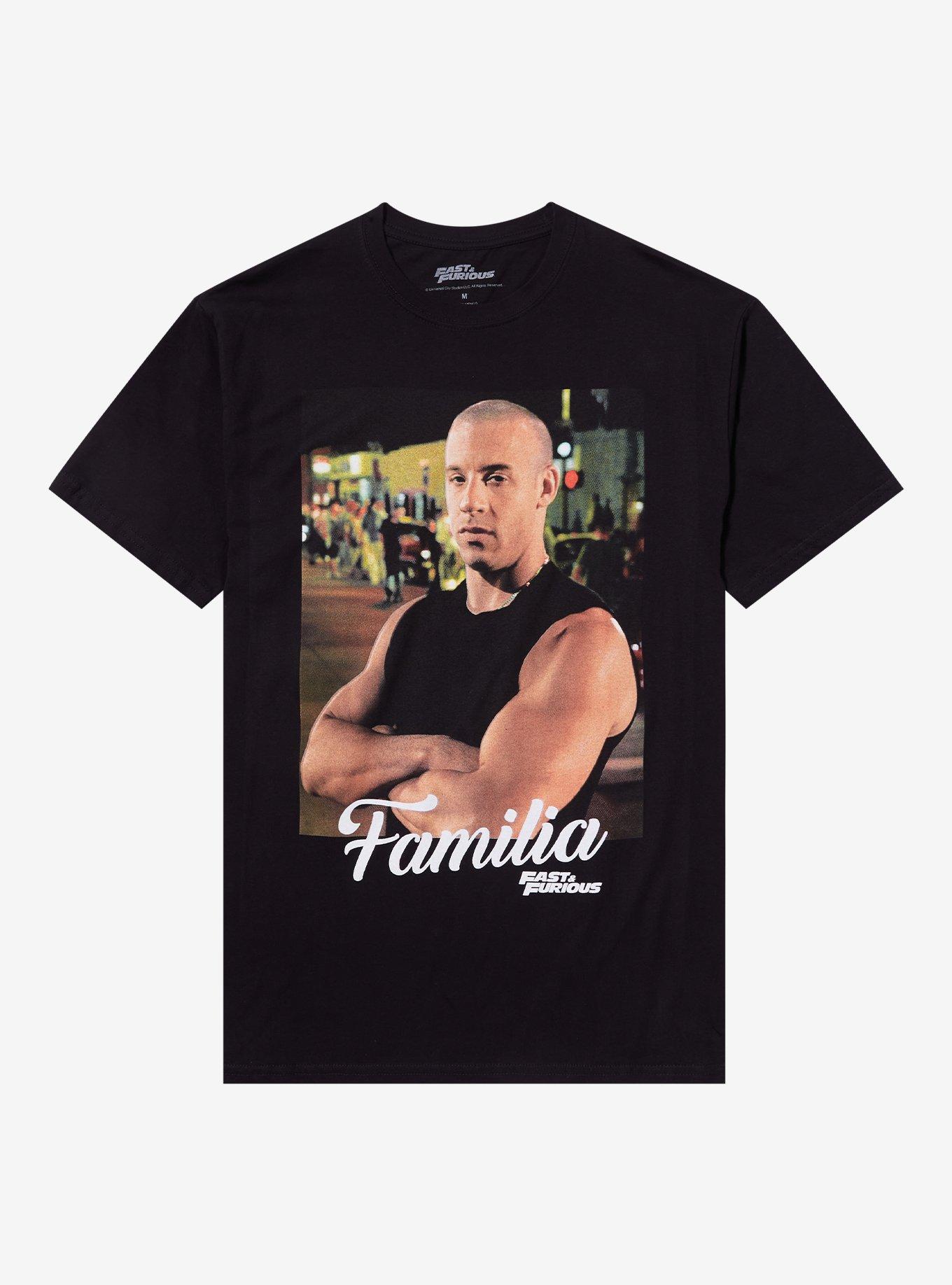 Fast And The Furious Dom Familia T-Shirt | Trending Graphic Tee For Fans