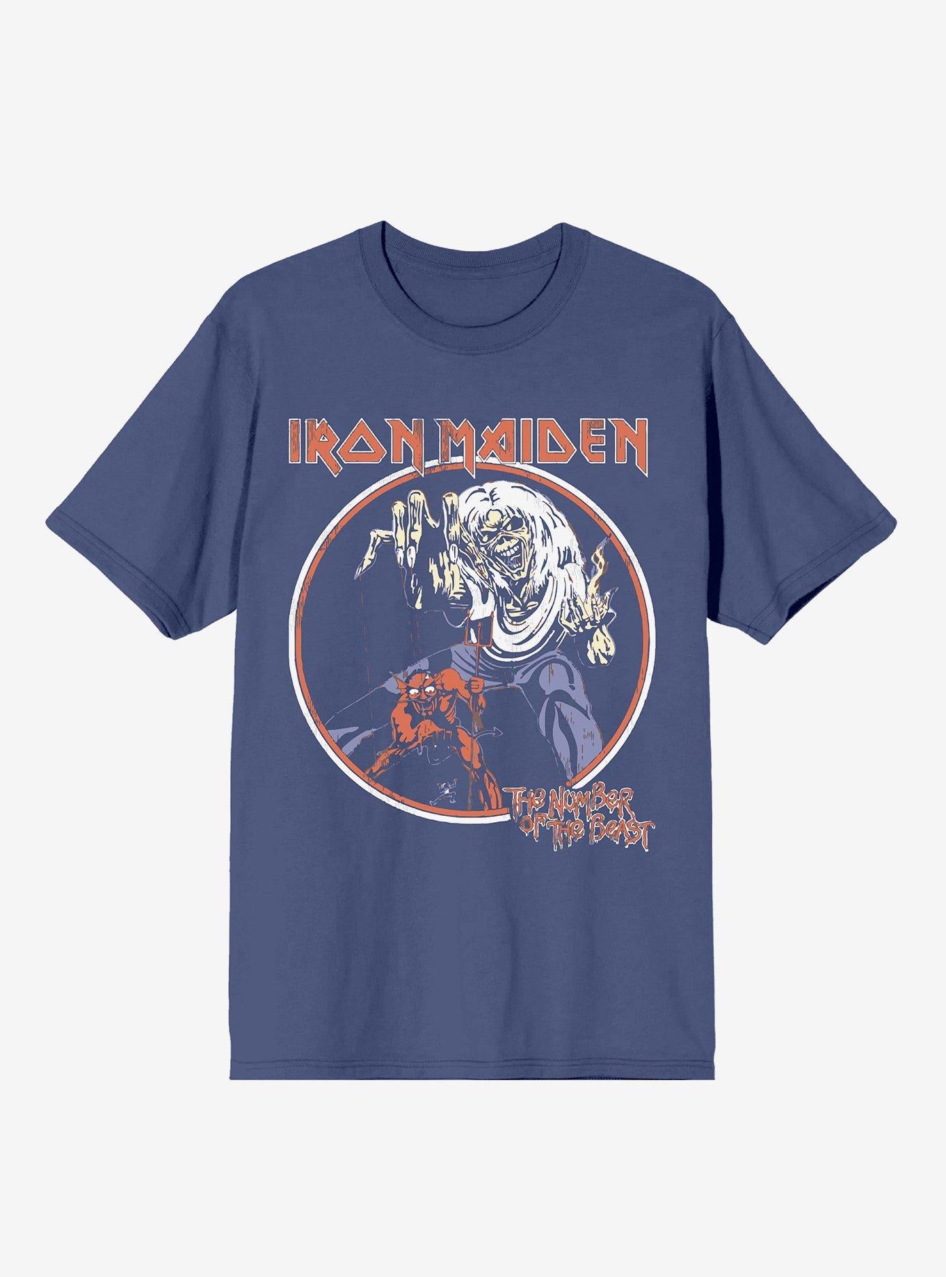 Iron Maiden Number Of The Beast T-Shirt | Trending Graphic Tee For Fans