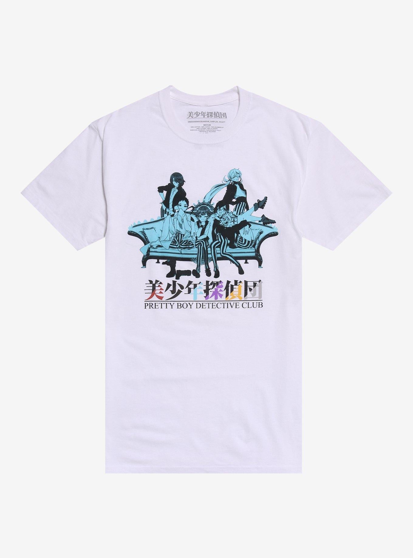 Pretty Boy Detective Club Group Couch T-Shirt | Trending Graphic Tee For Fans