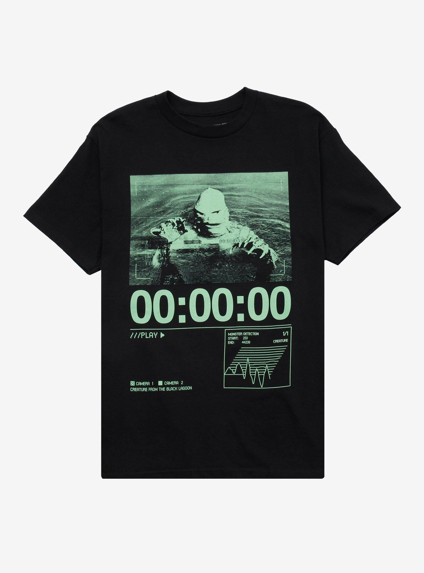Universal Monsters Creature From The Black Lagoon Sonar T-Shirt | Trending Graphic Tee For Fans