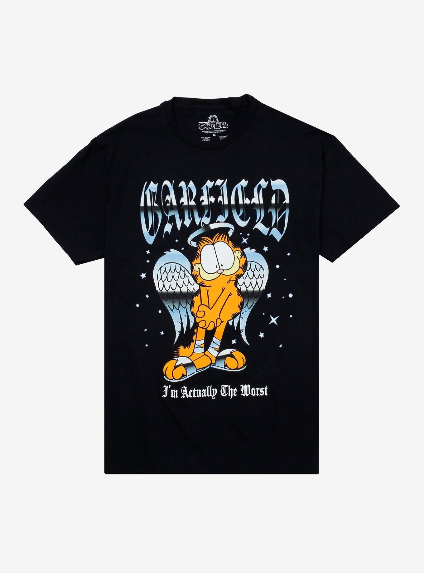 Garfield Angel Actually The Worst T-Shirt | Trending Graphic Tee For Fans
