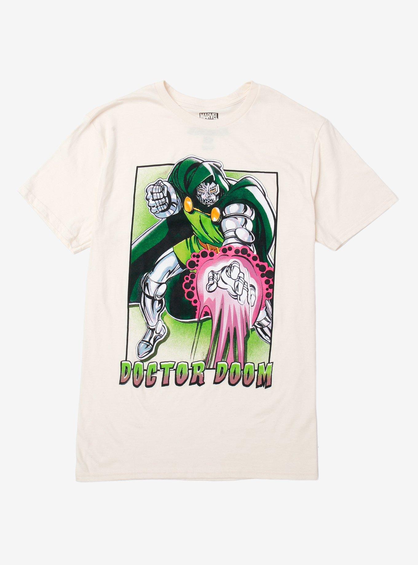 Marvel Doctor Doom Laser T-Shirt | Trending Graphic Tee For Fans