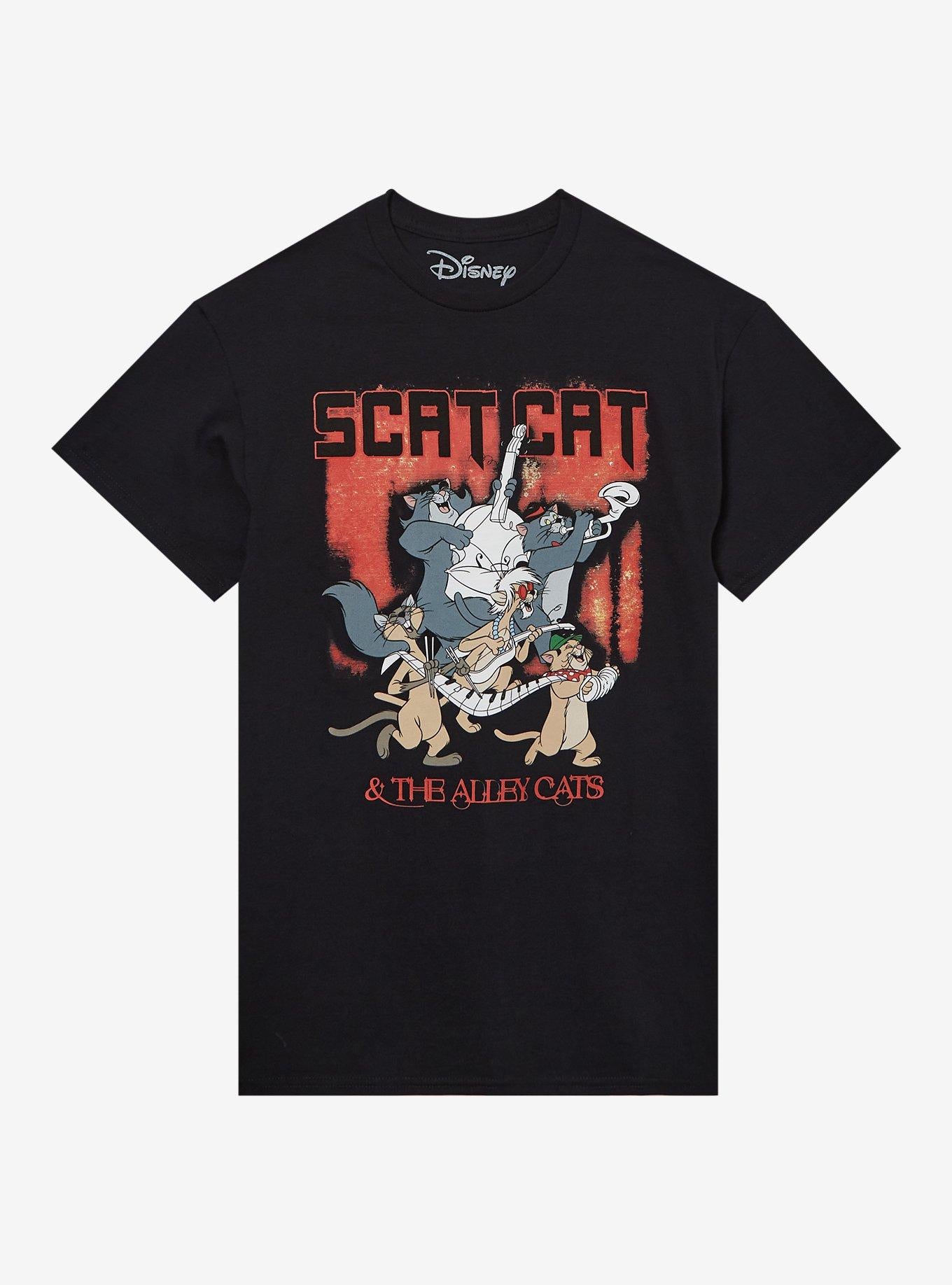 Disney The Aristocats Scat Cat & The Alley Cats T-Shirt | Trending Graphic Tee For Fans