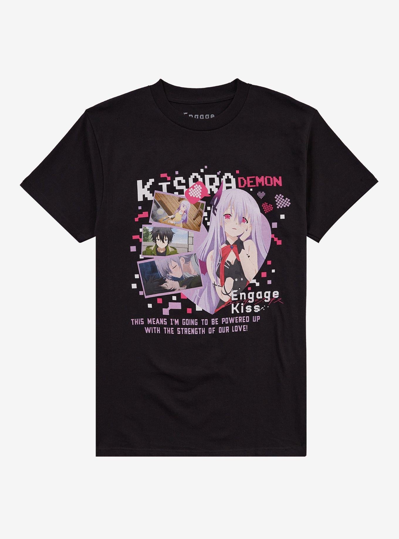 Engage Kiss Heart Panels T-Shirt | Trending Graphic Tee For Fans