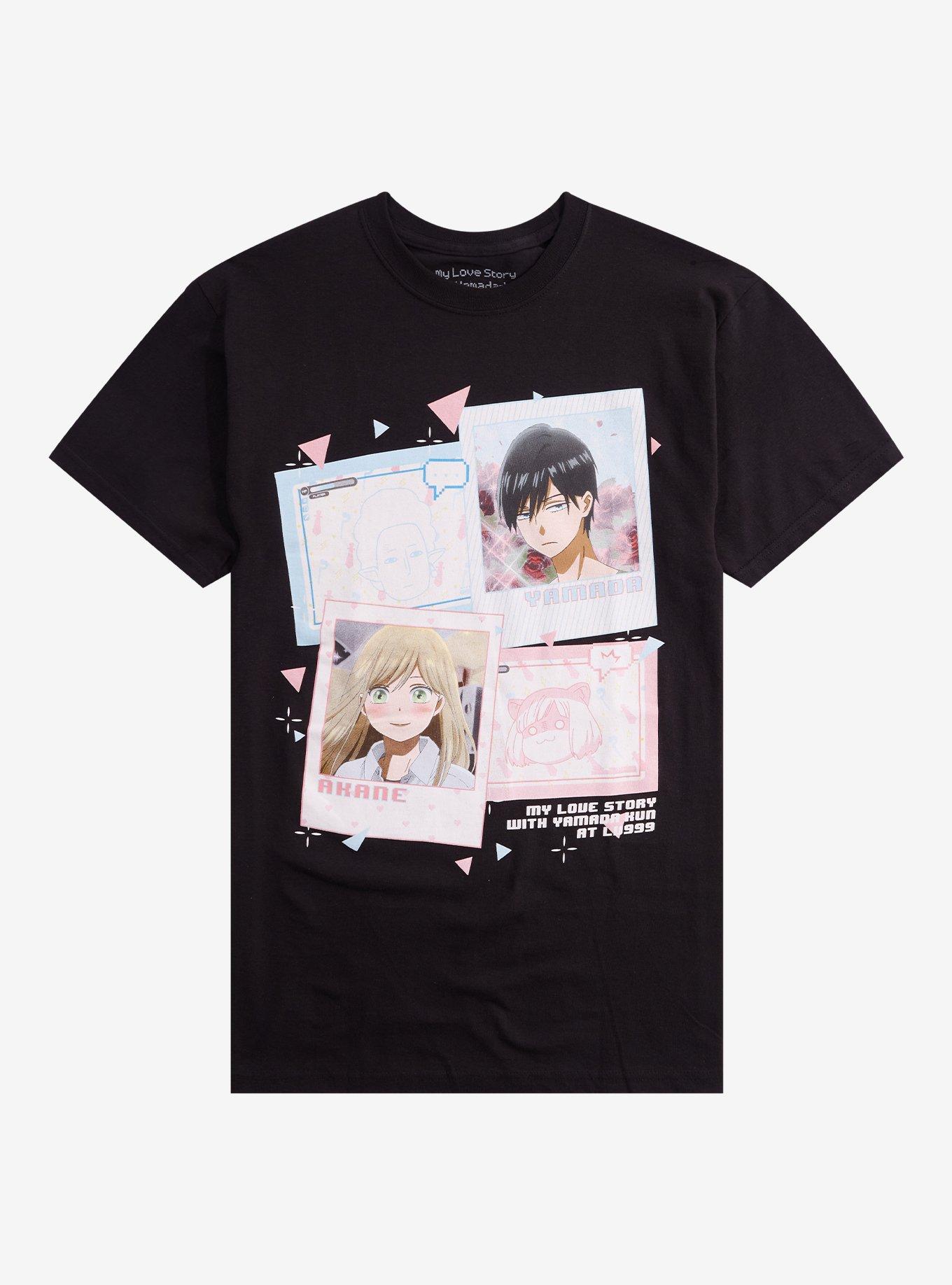 My Love Story With Yamada-Kun At Lv999 Photos T-Shirt | Trending Graphic Tee For Fans