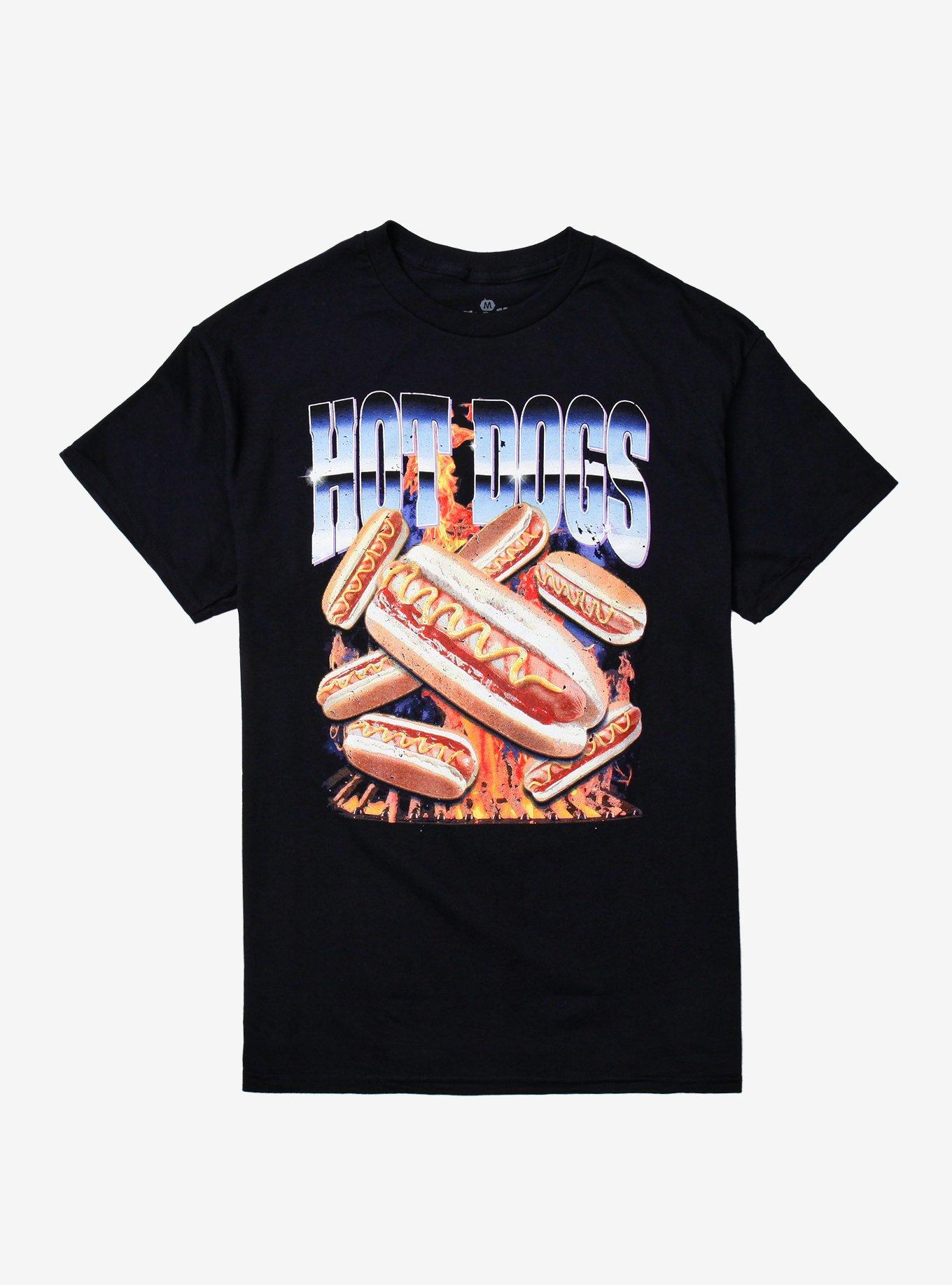Hot Dogs By Goodie Two Sleeves T-Shirt | Trending Graphic Tee For Fans