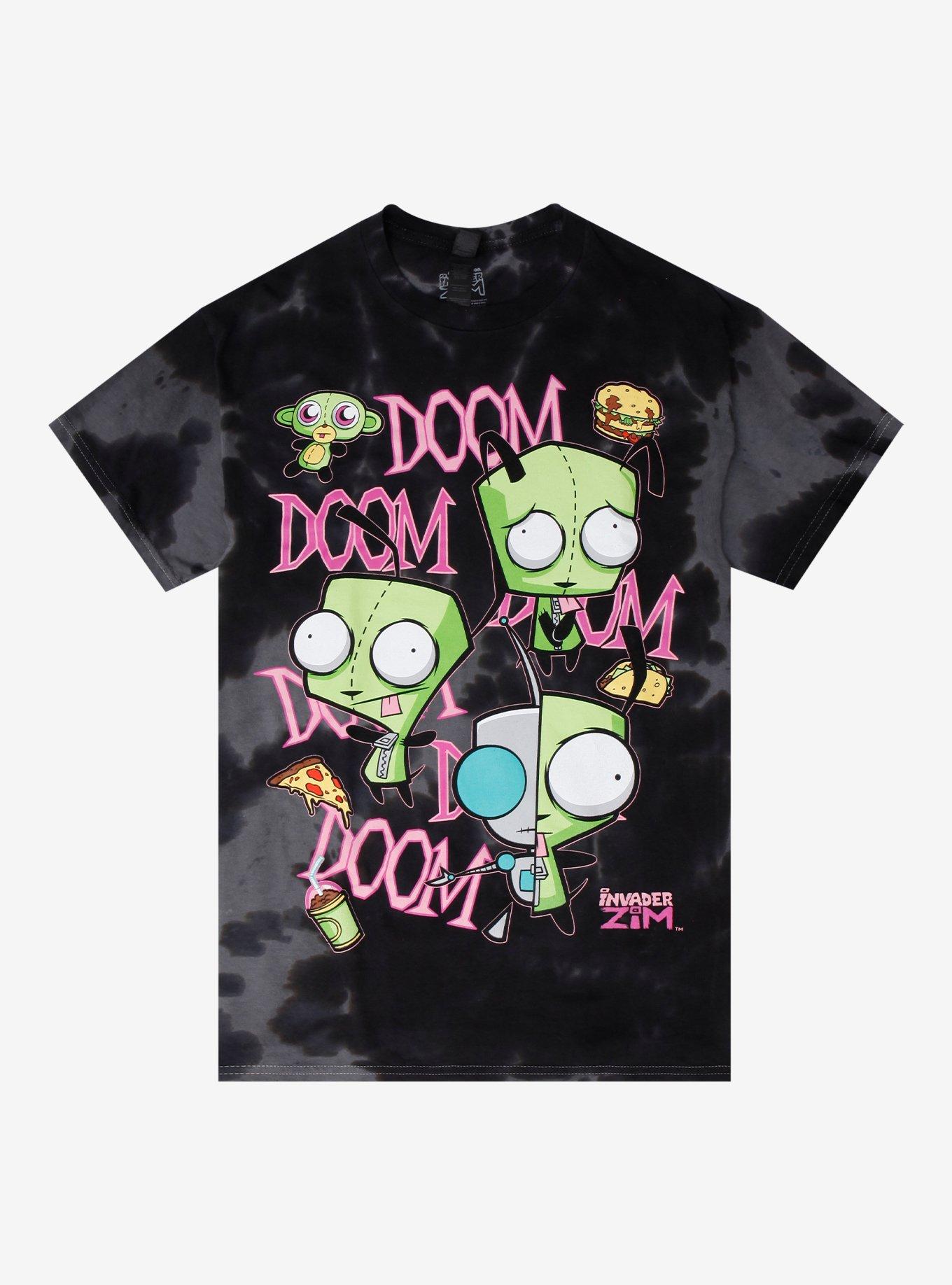 Invader Zim Doom Snacks T-Shirt | Trending Graphic Tee For Fans