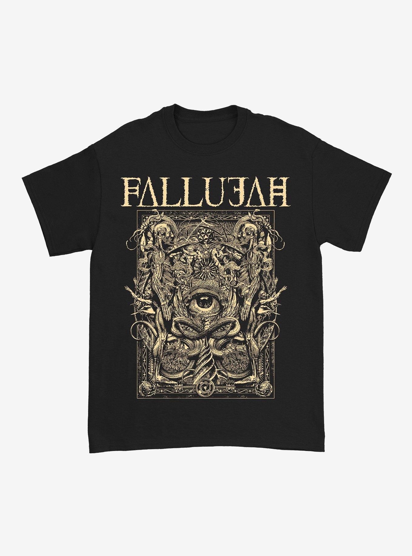 Fallujah Eye Emblem T-Shirt | Trending Graphic Tee For Fans