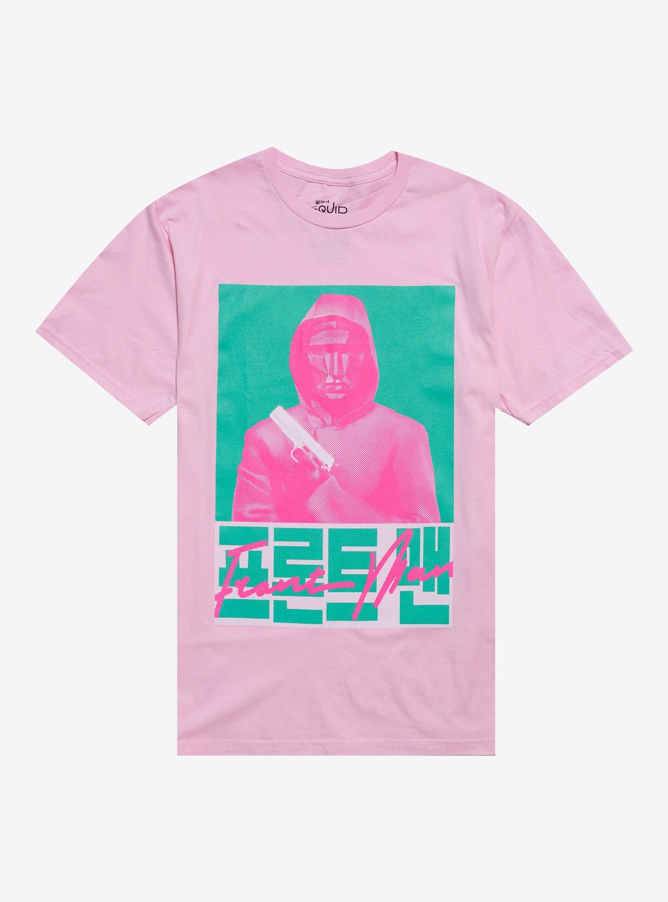 Squid Game Front Man Portrait T-Shirt | Trending Graphic Tee For Fans