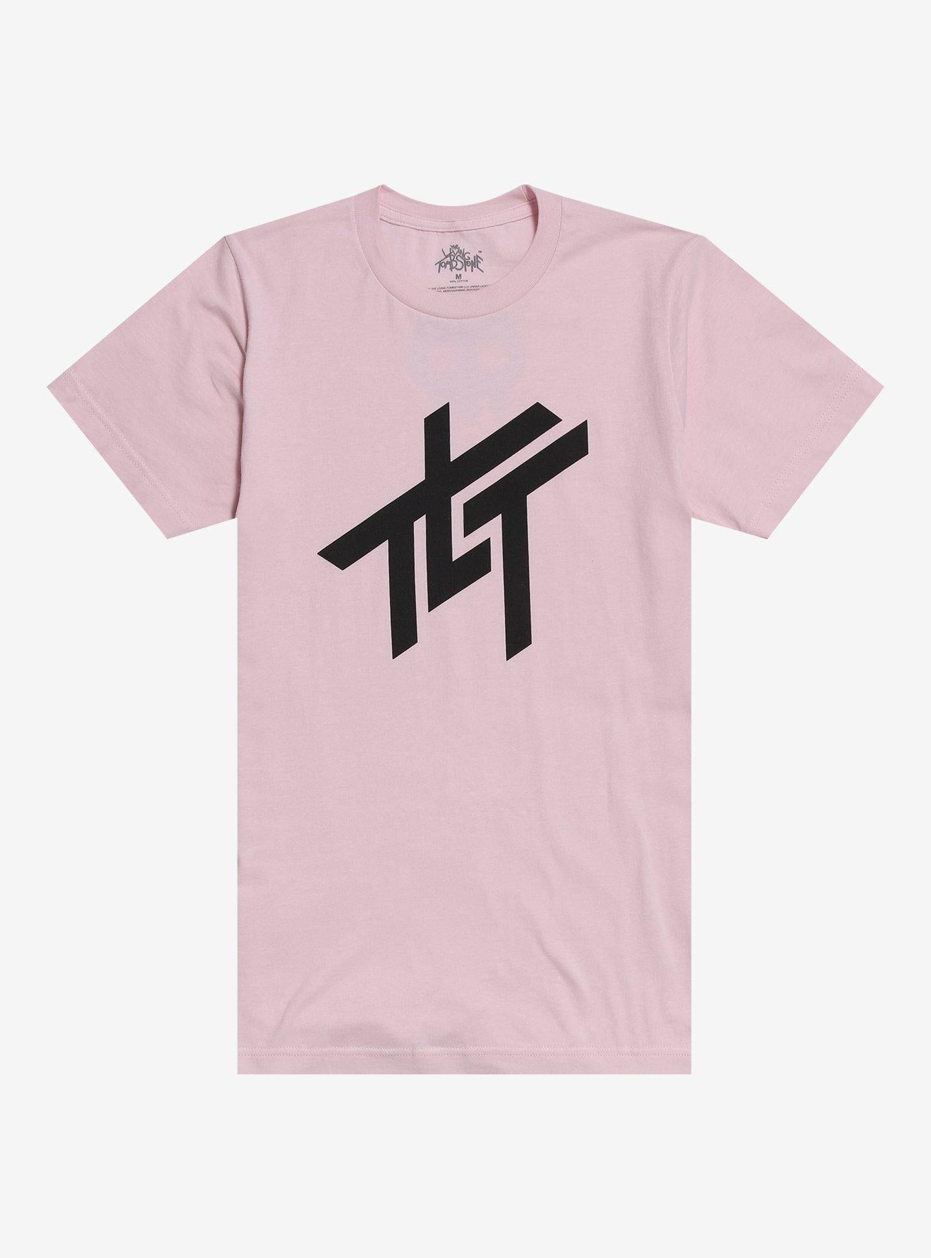 The Living Tombstone Pastel Pink Two-Sided T-Shirt | Trending Graphic Tee For Fans