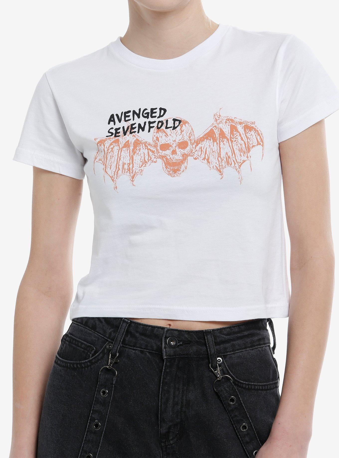 Avenged Sevenfold Deathbat Girls Baby T-Shirt | Trending Graphic Tee For Fans