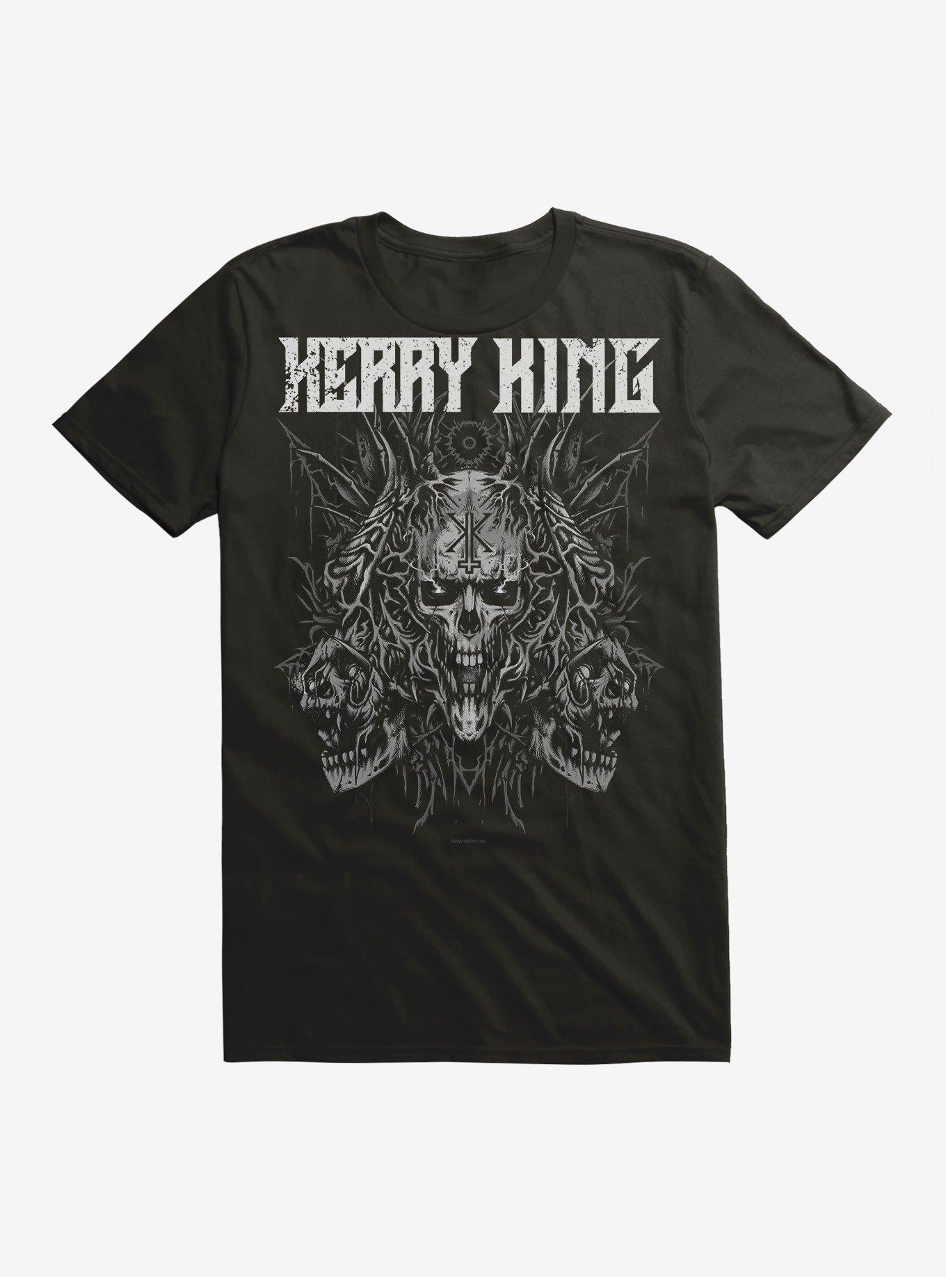 Kerry King Thorn Skulls T-Shirt | Trending Graphic Tee For Fans