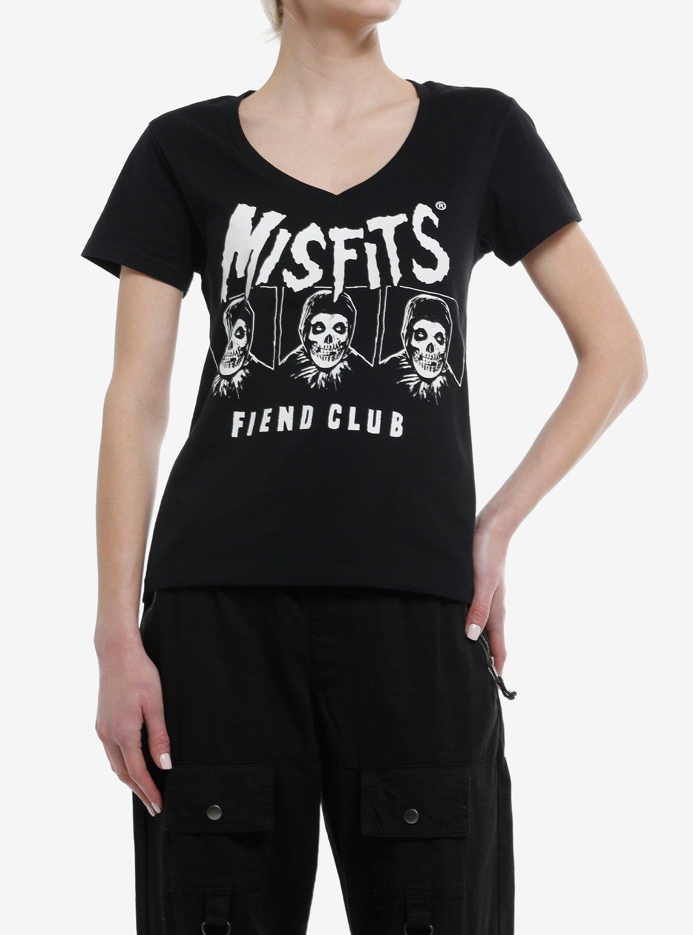 Misfits Fiend Club Girls T-Shirt | Trending Graphic Tee For Fans
