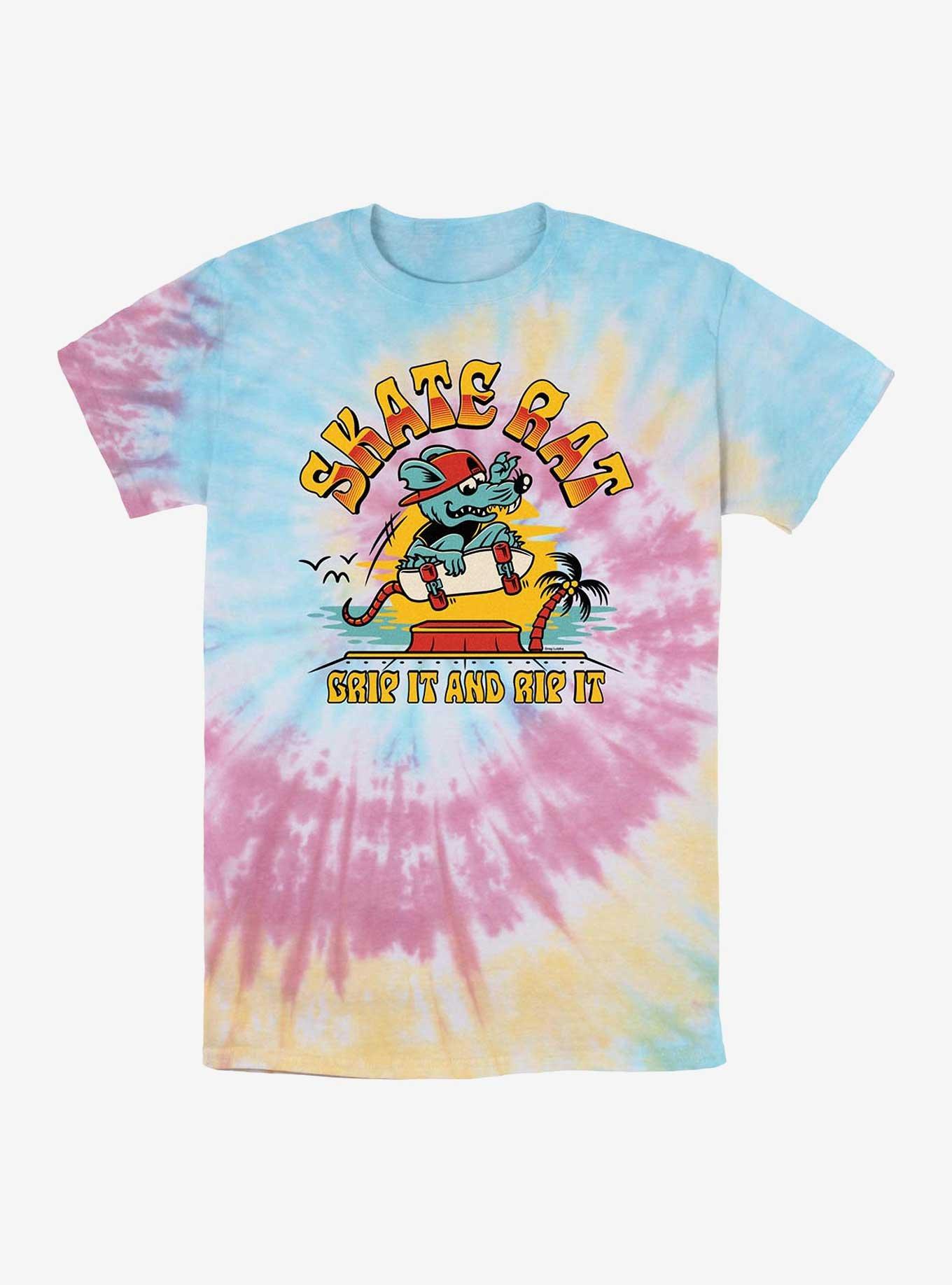 Greg Lutzka Skate Rat Tie-Dye T-Shirt | Trending Graphic Tee For Fans