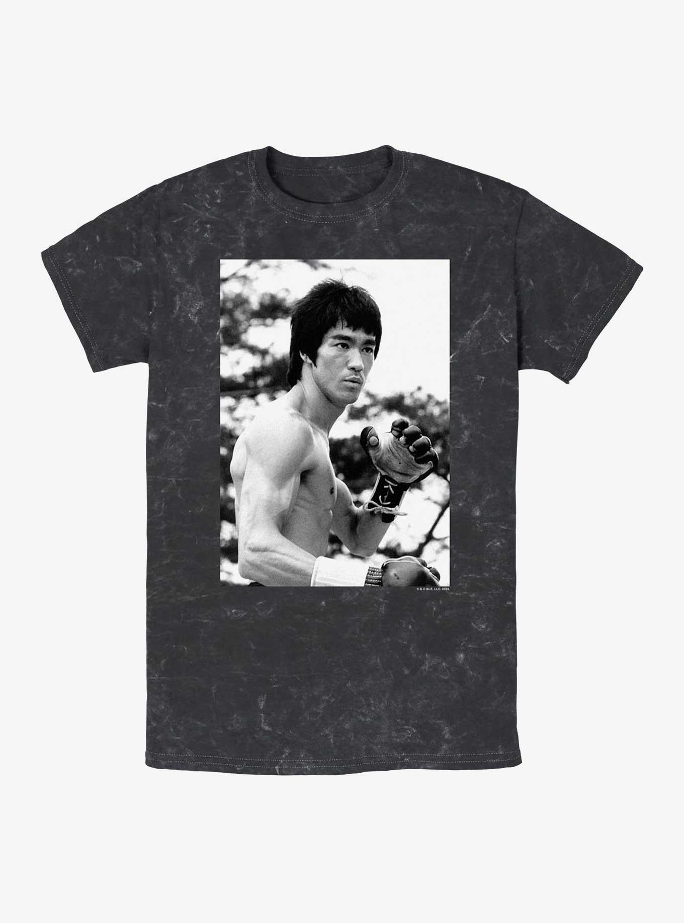 Bruce Lee Bruce Pose Mineral Wash T-Shirt | Trending Graphic Tee For Fans