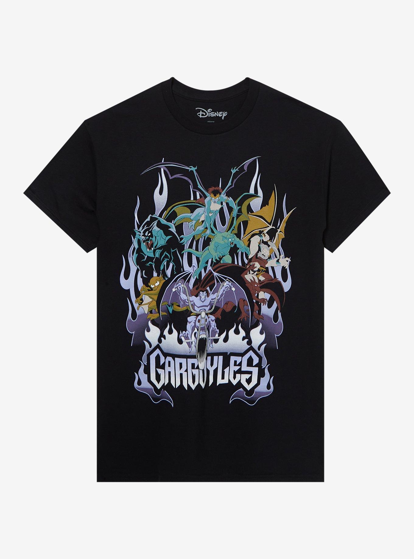 Disney Gargoyles Metal T-Shirt | Trending Graphic Tee For Fans