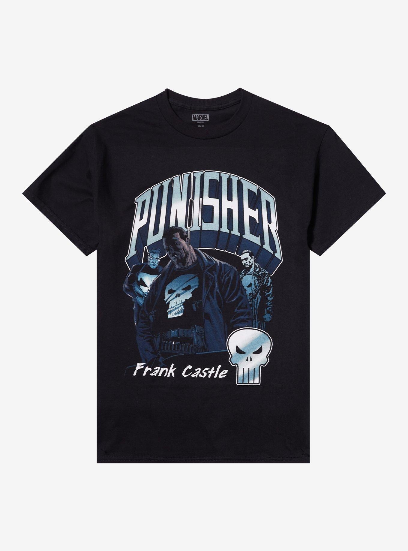 Marvel Punisher Collage T-Shirt | Trending Graphic Tee For Fans