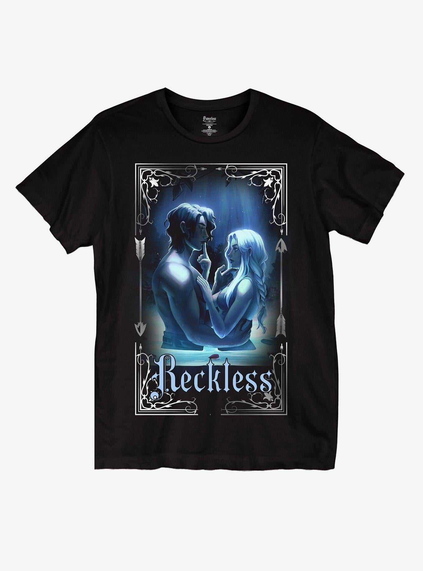 Powerless Reckless Pae & Kai Portrait Boyfriend Fit Girls T-Shirt | Trending Graphic Tee For Fans