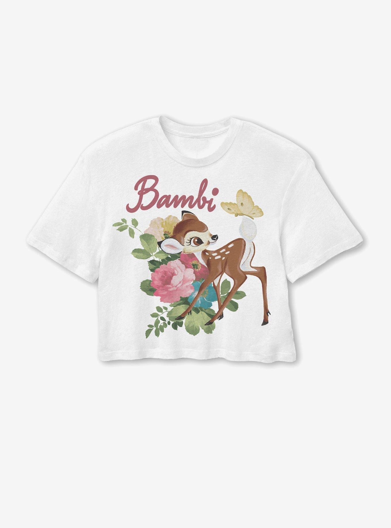 Disney Bambi Butterfly Girls Skimmer T-Shirt | Trending Graphic Tee For Fans