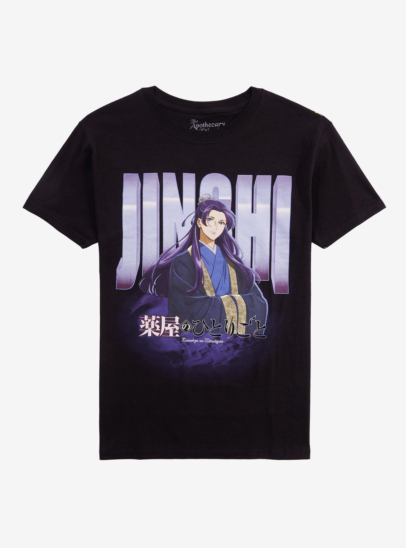 The Apothecary Diaries Jinshi Bold Boyfriend Fit Girls T-Shirt | Trending Graphic Tee For Fans