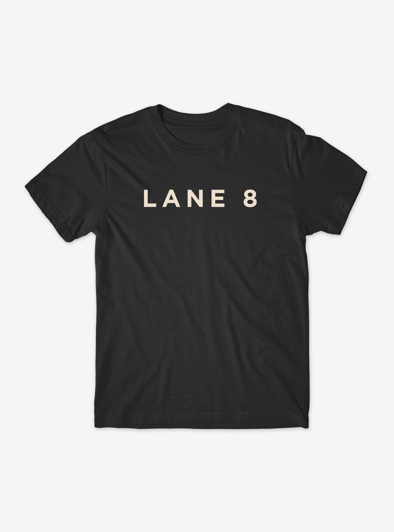Lane 8 Text Logo T-Shirt | Trending Graphic Tee For Fans