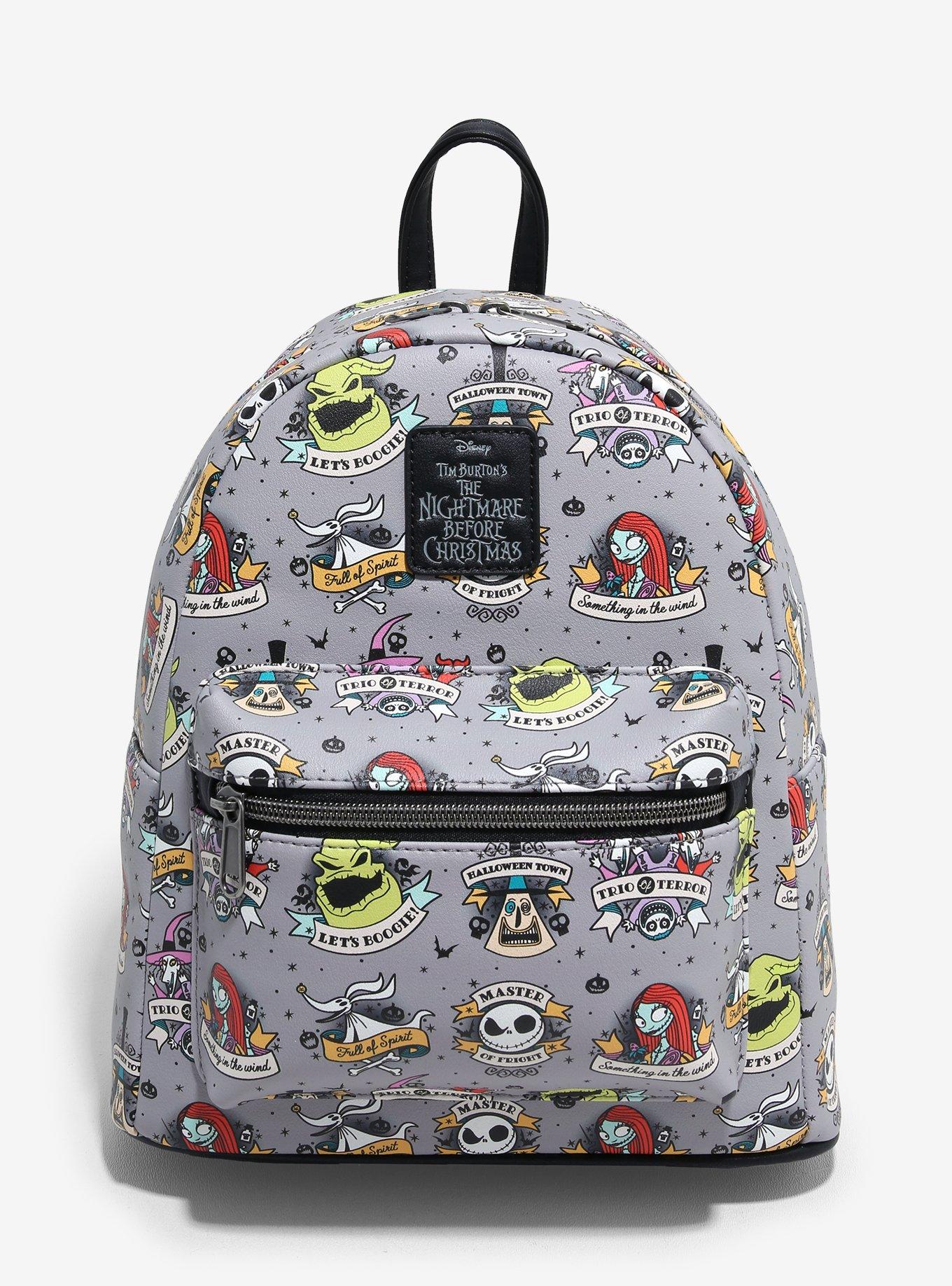 Loungefly The Nightmare Before Christmas Tattoo Art Mini Backpack | Limited Edition Fan Favorite