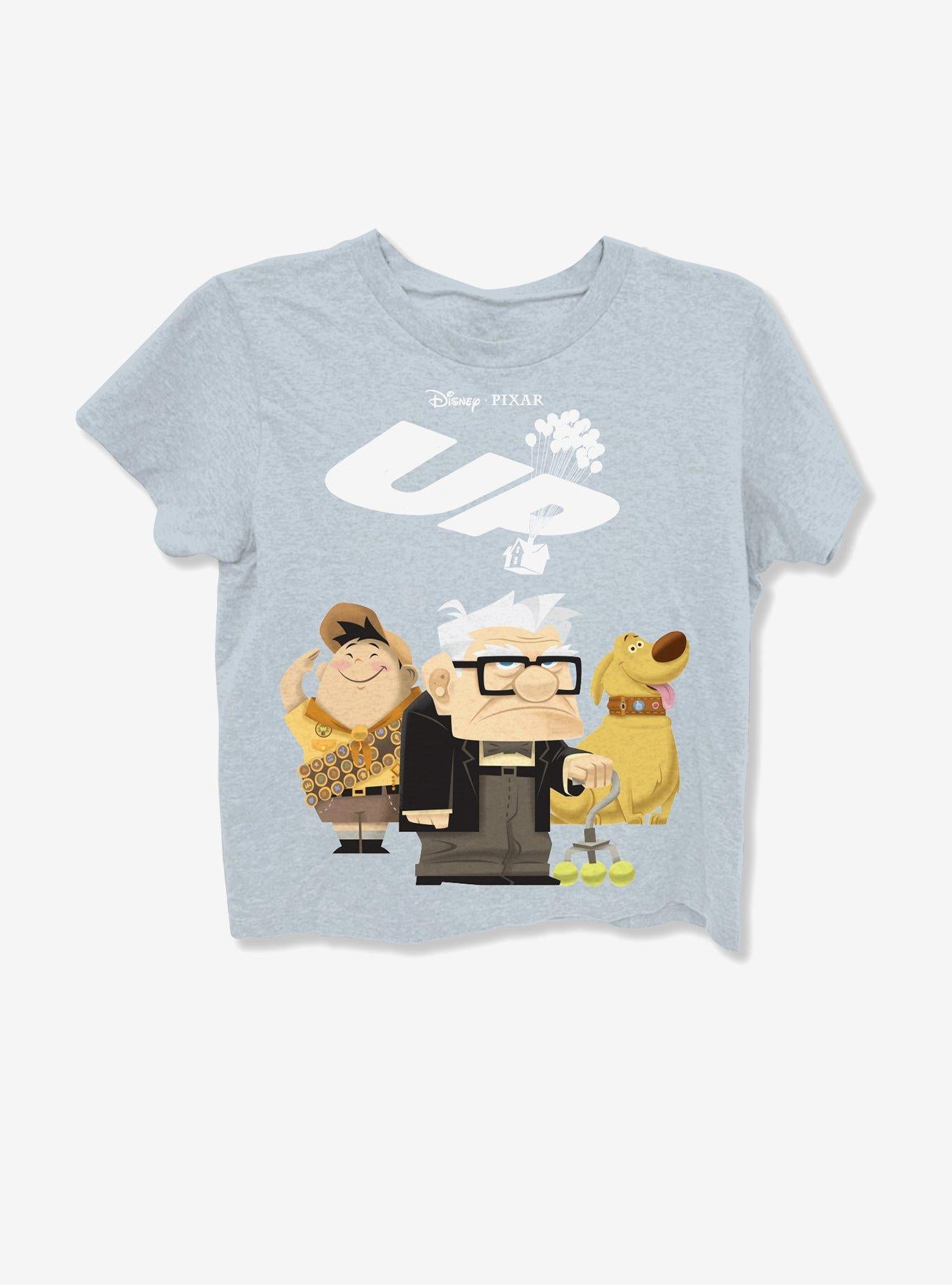 Disney Pixar Up Trio Girls Skimmer T-Shirt | Trending Graphic Tee For Fans