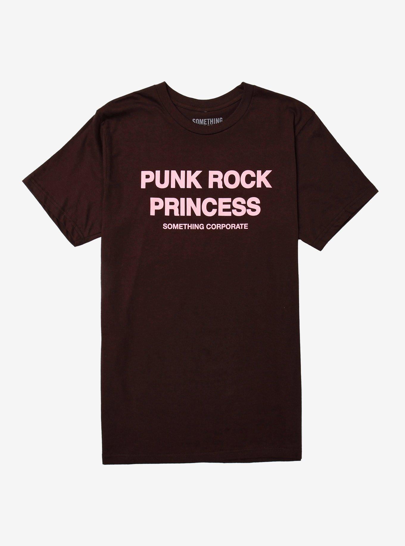 Something Corporate Punk Rock Princess Relaxed Fit Girls T-Shirt | Trending Graphic Tee For Fans