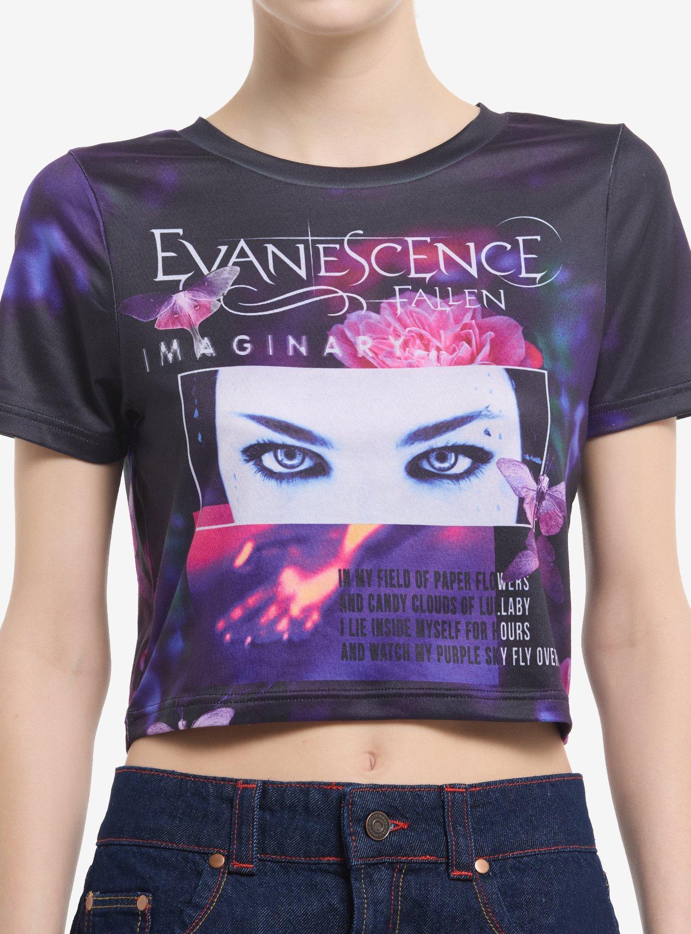 Evanescence Fallen Imaginary Collage Girls Baby T-Shirt | Trending Graphic Tee For Fans