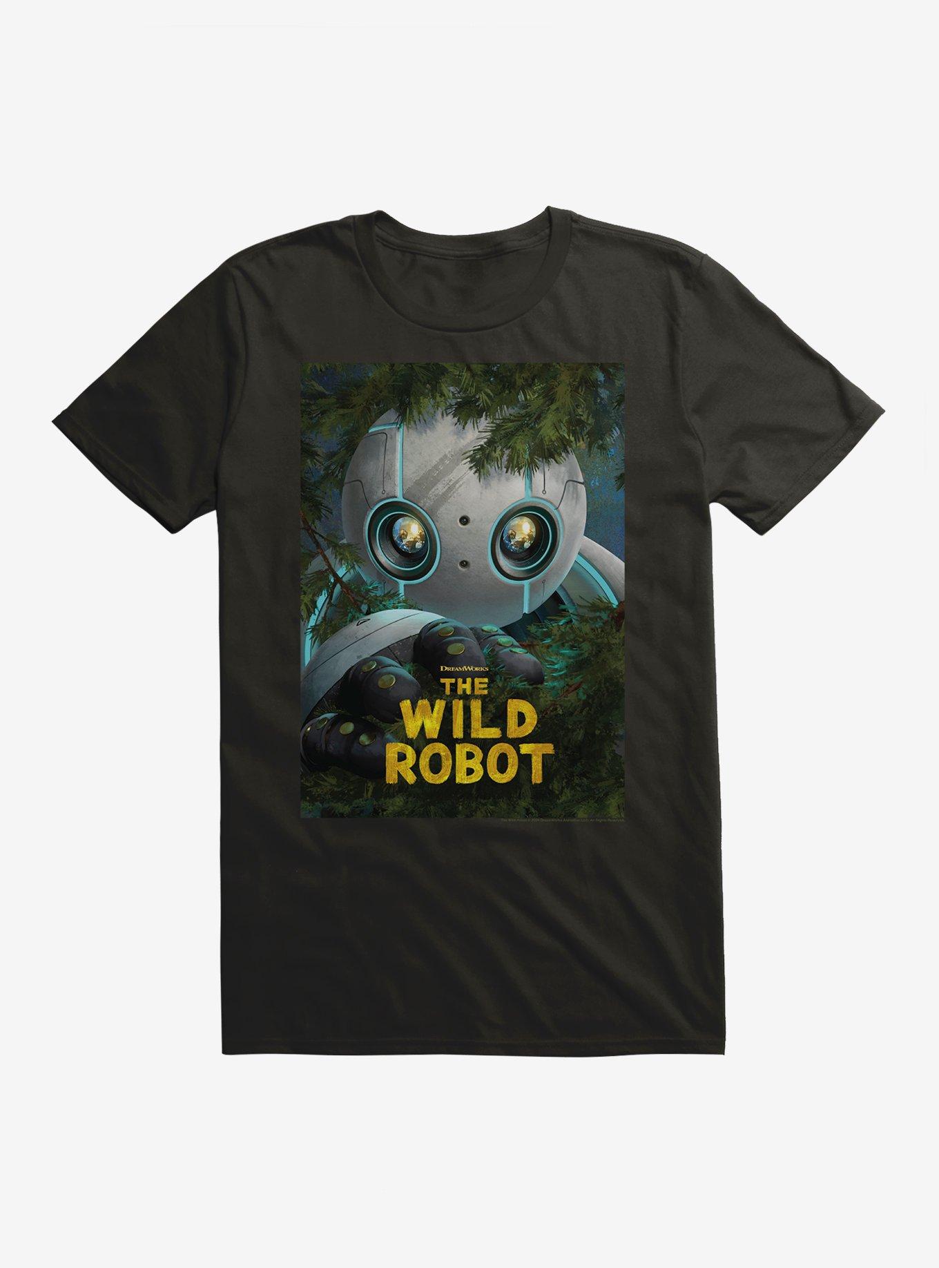 The Wild Robot Wilderness Poster T-Shirt | Trending Graphic Tee For Fans