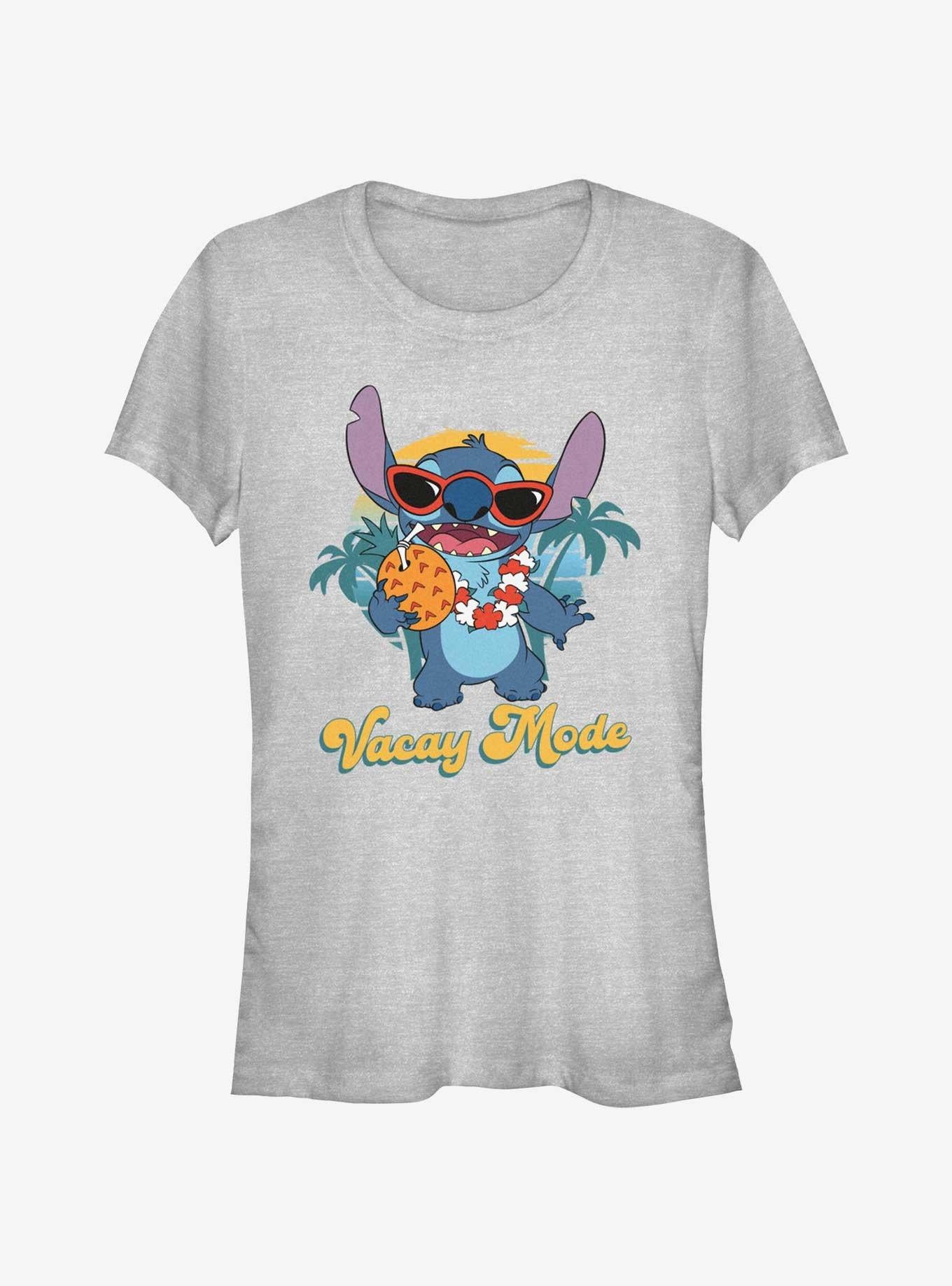 Disney Lilo & Stitch On Vacay Girls T-Shirt | Trending Graphic Tee For Fans