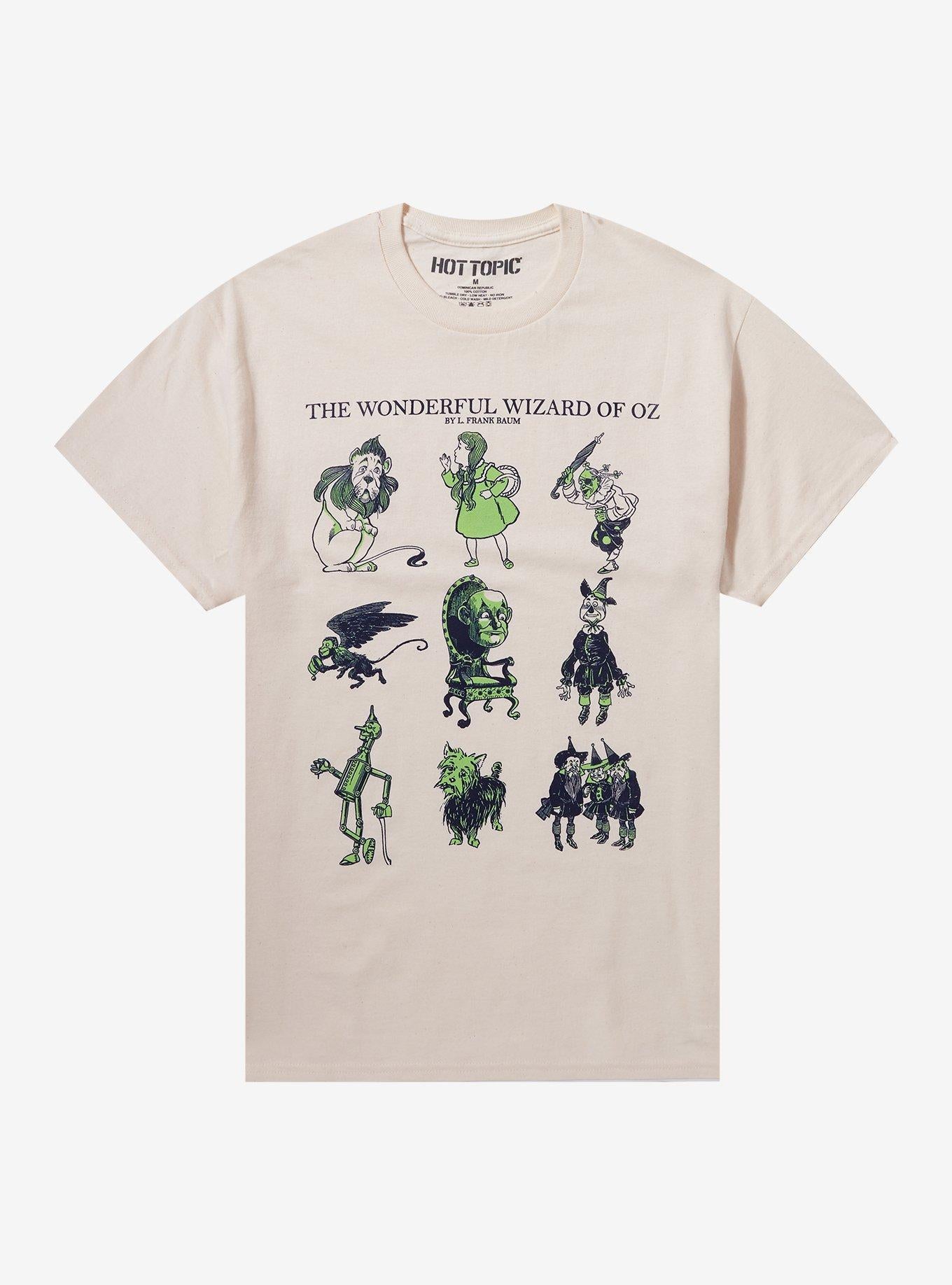 The Wonderful Wizard Of Oz Grid T-Shirt | Trending Graphic Tee For Fans