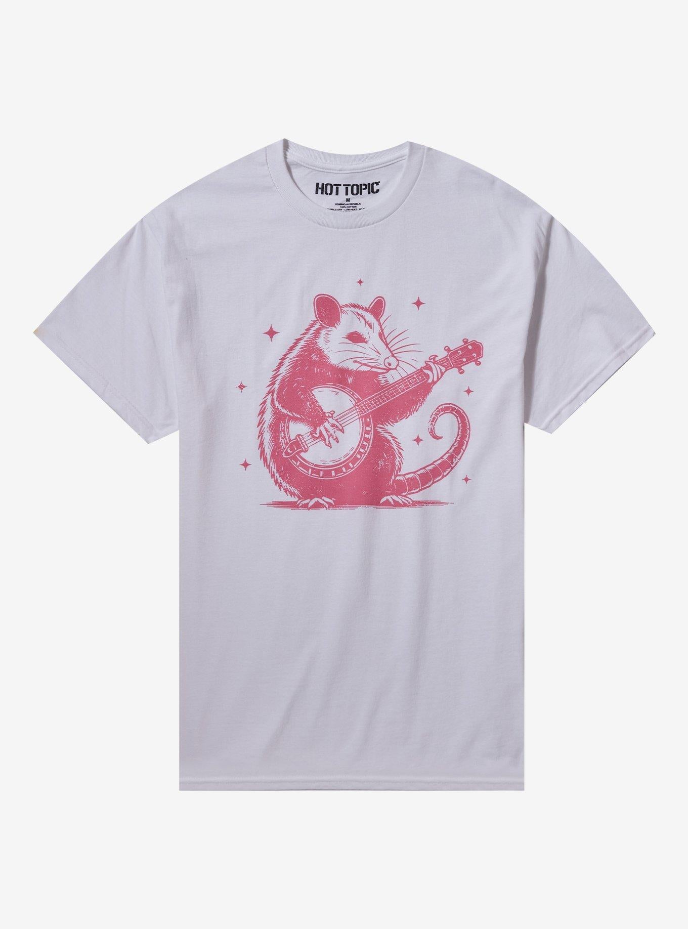 Possum Playing Banjo T-Shirt | Trending Graphic Tee For Fans