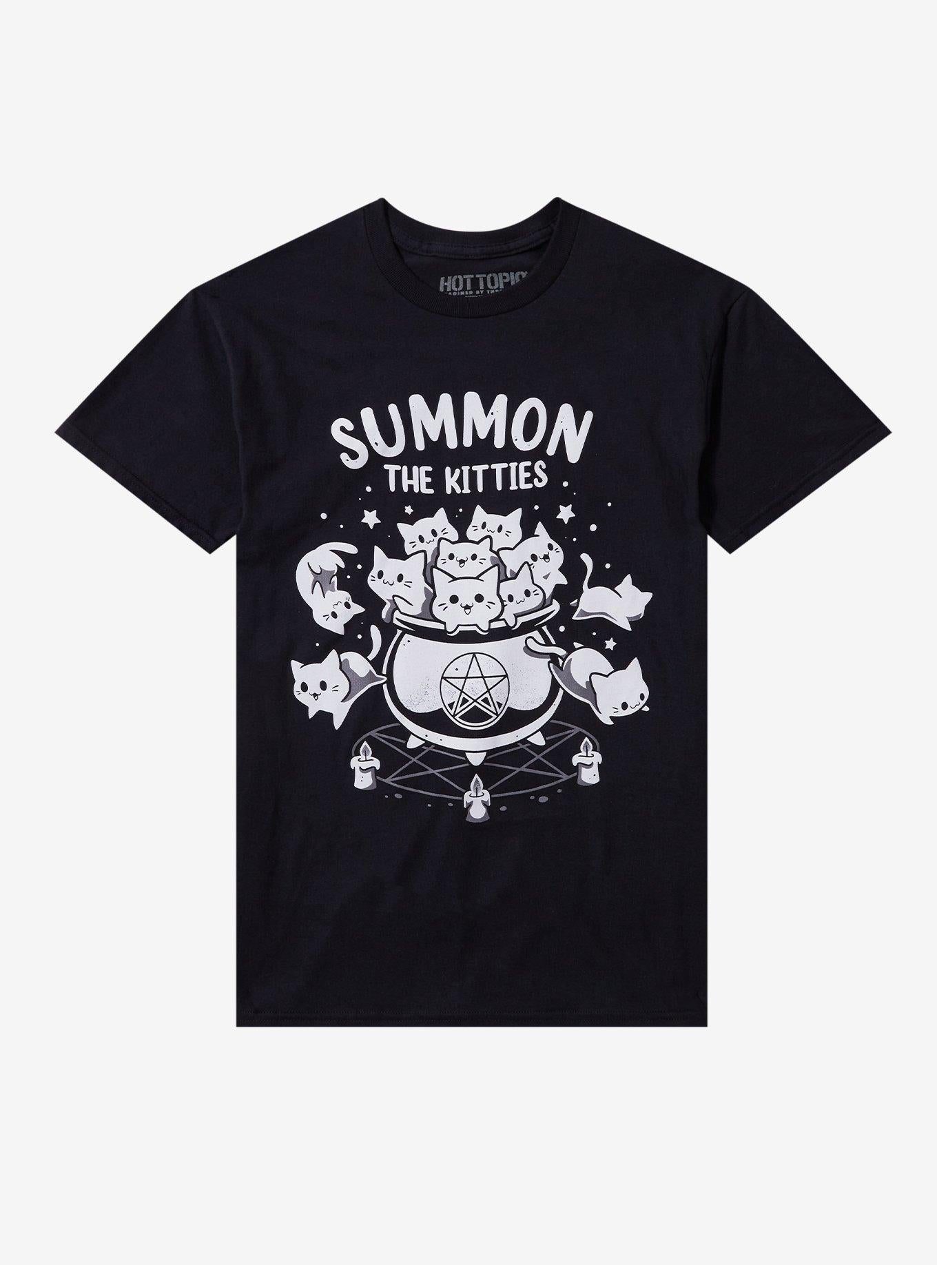 Summon The Kitties By Snouleaf T-Shirt | Trending Graphic Tee For Fans