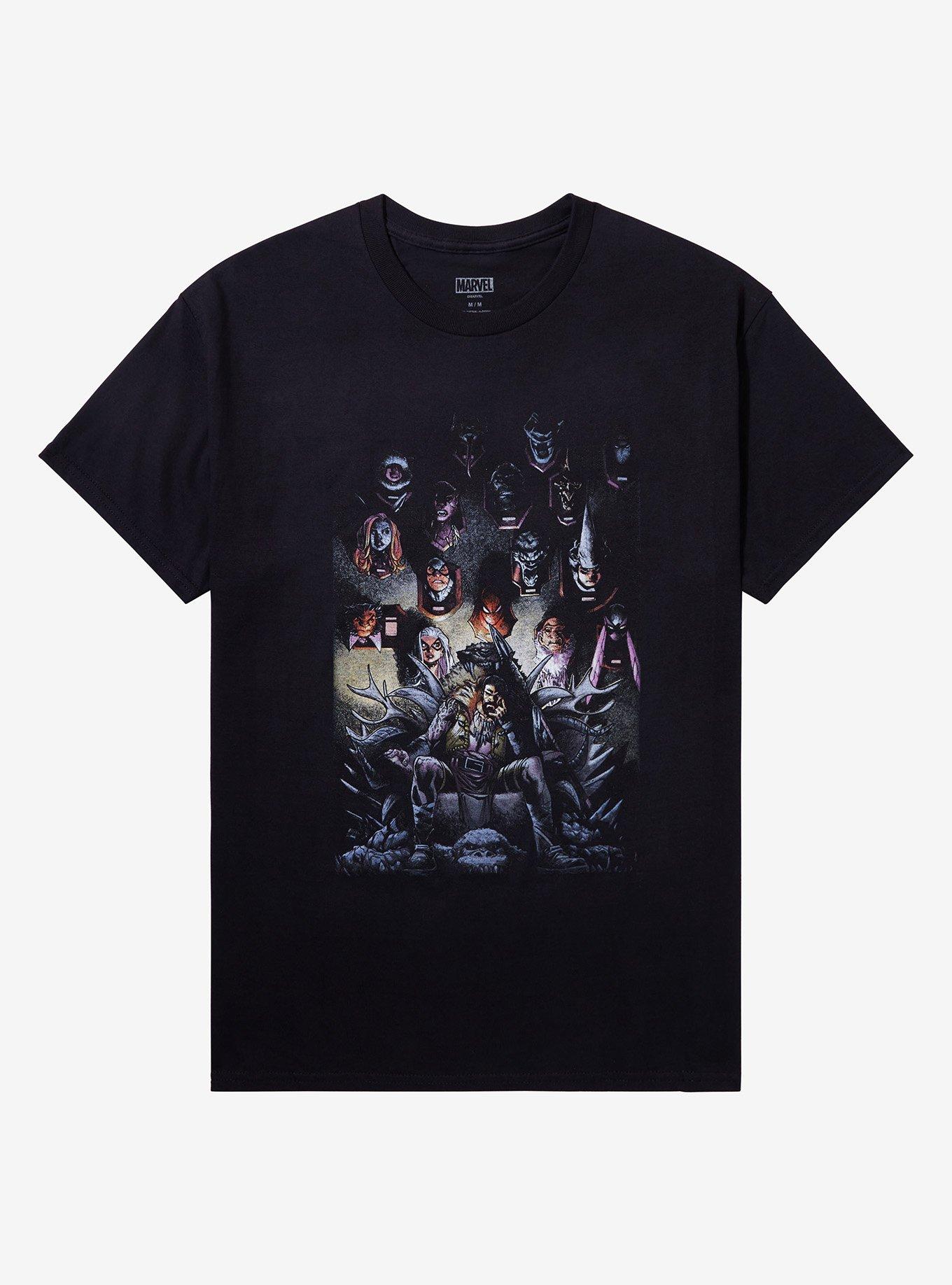 Marvel Kraven The Hunter Throne T-Shirt | Trending Graphic Tee For Fans