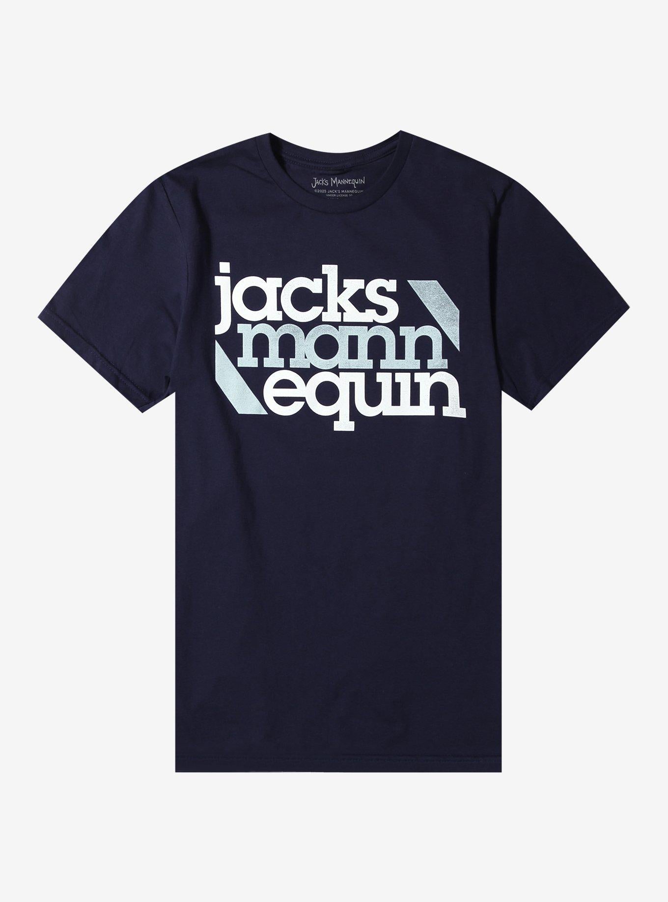 Jack's Mannequin Text Logo Boyfriend Fit Girls T-Shirt | Trending Graphic Tee For Fans