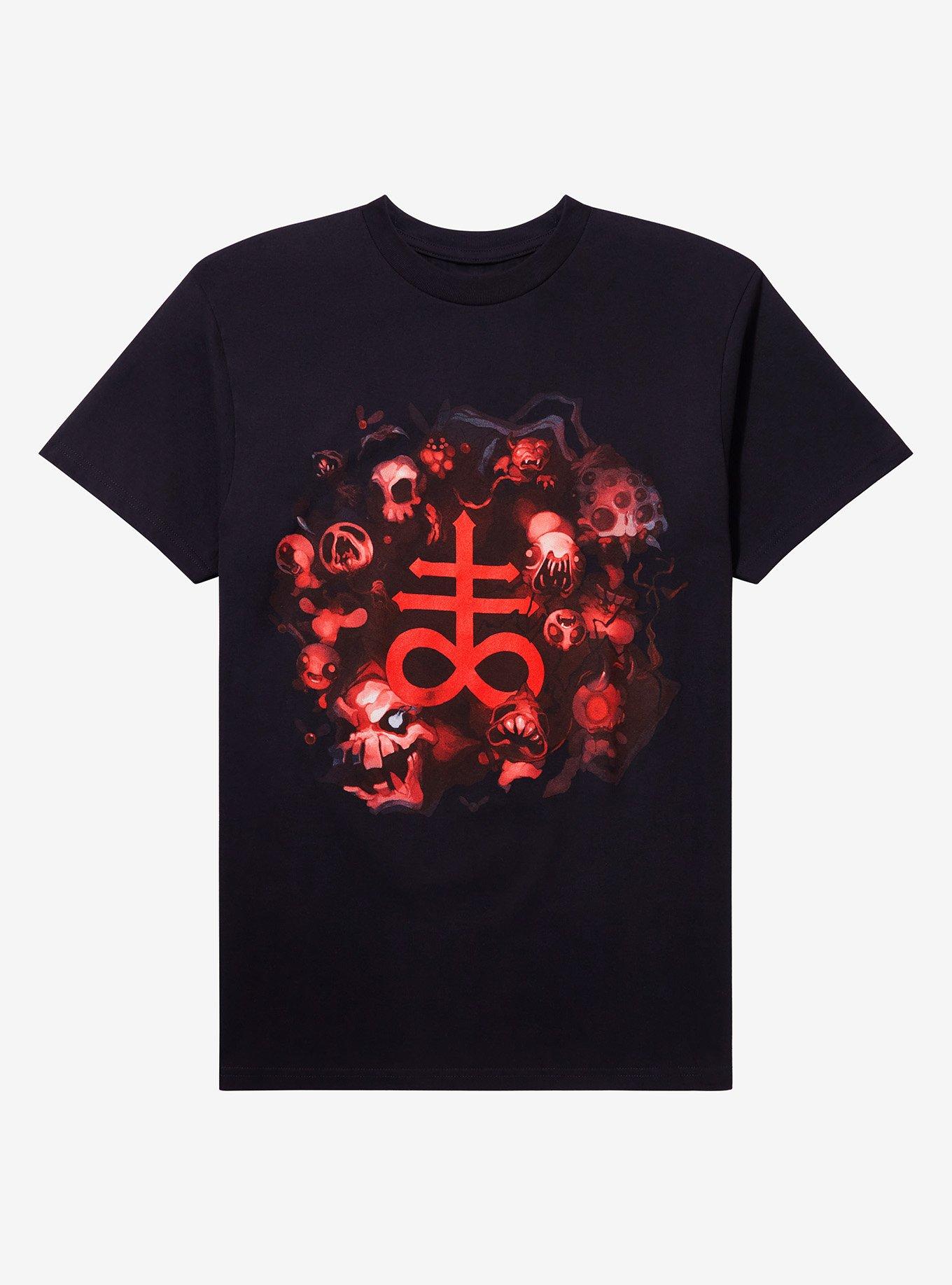 The Binding Of Isaac Brimstone Demons T-Shirt | Trending Graphic Tee For Fans