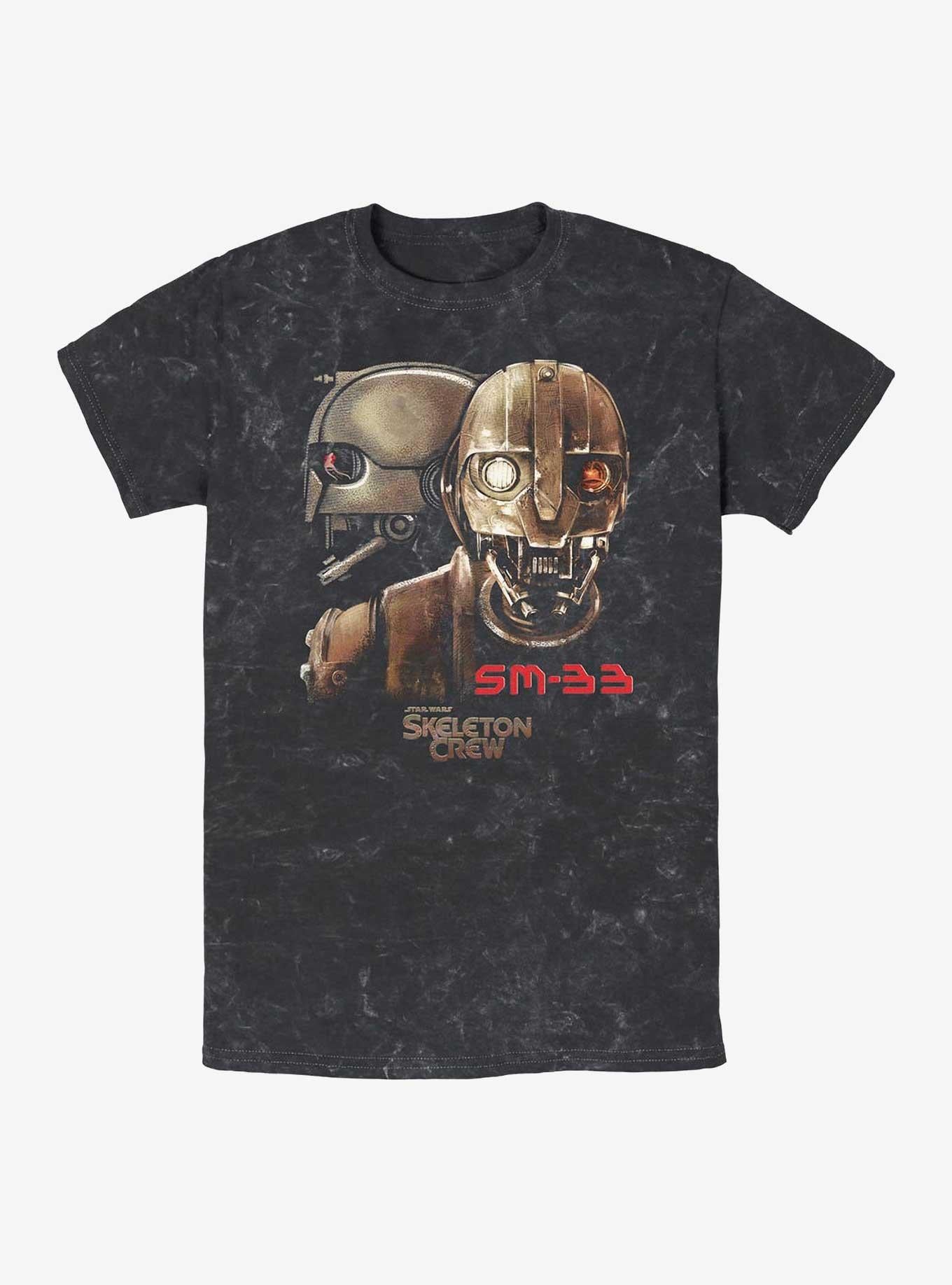 Skeleton Crew Samie Thirtythree Mineral Wash T-Shirt | Trending Graphic Tee For Fans