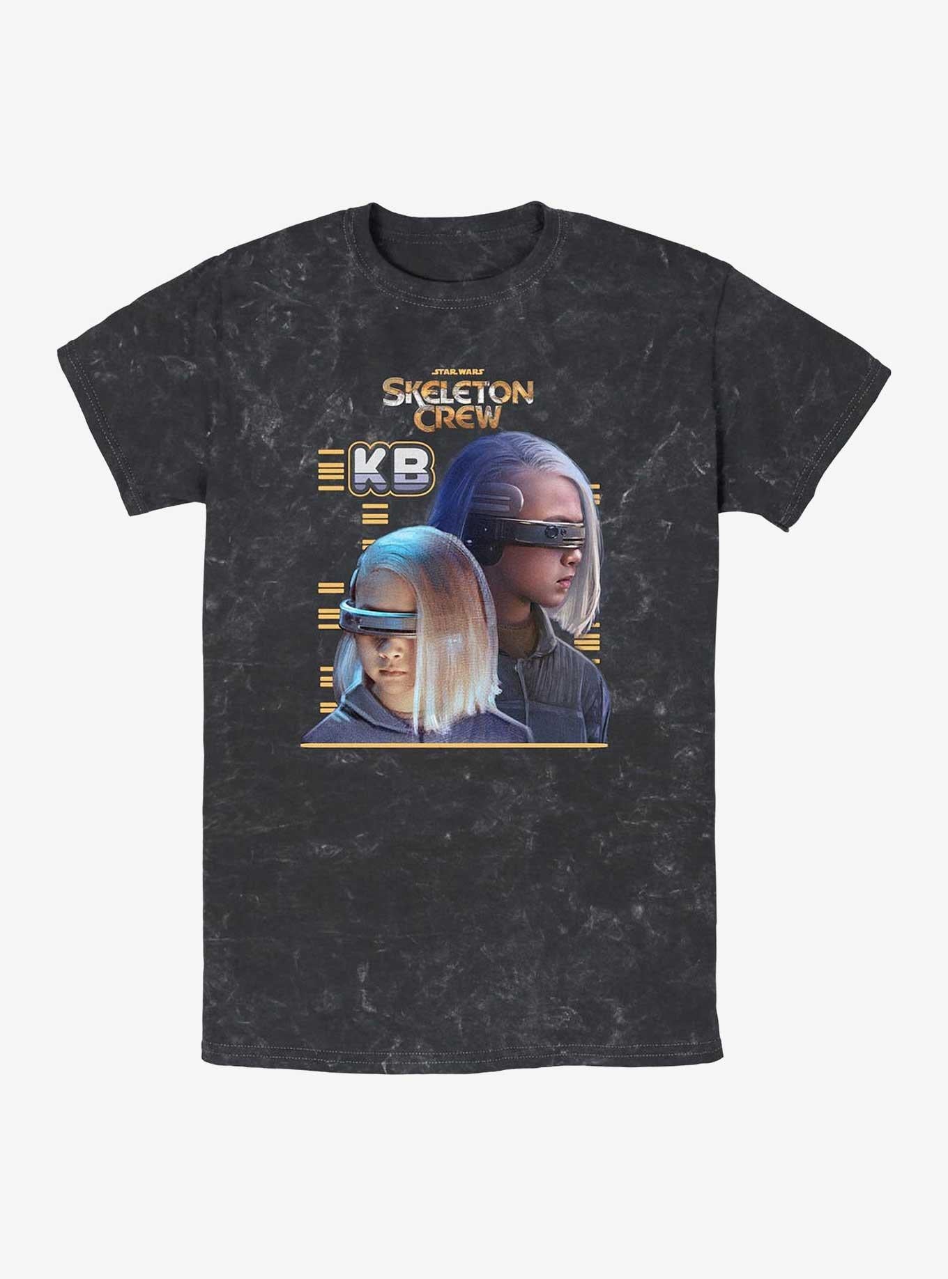 Skeleton Crew KB Heroic Mineral Wash T-Shirt | Trending Graphic Tee For Fans