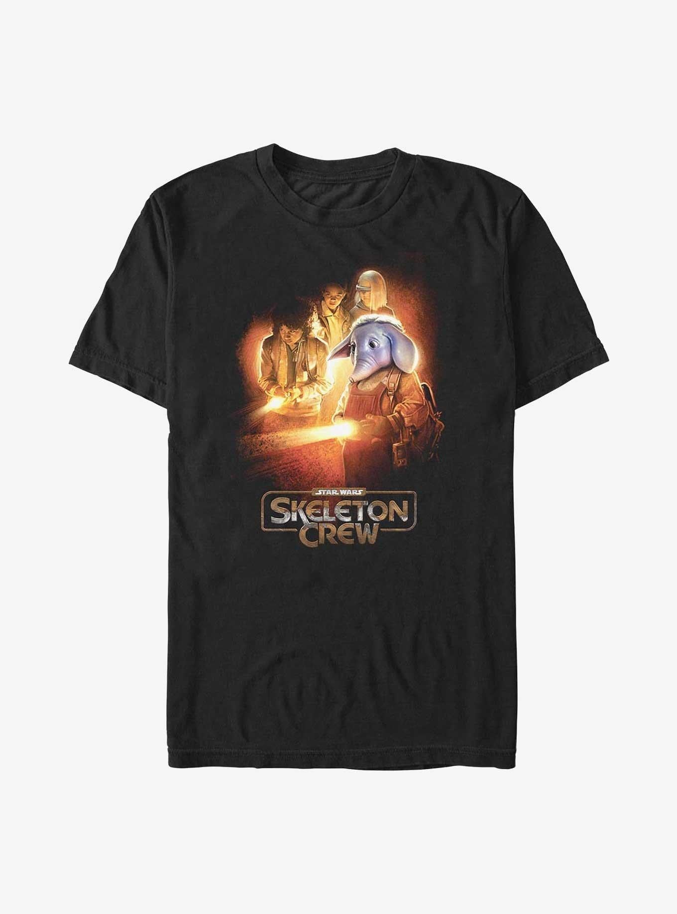 Skeleton Crew Elephant Light Vision T-Shirt | Trending Graphic Tee For Fans
